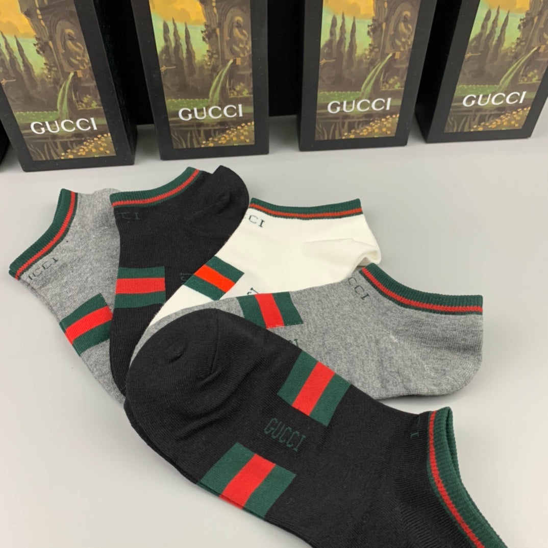 Gucci 91/9 Modal-Spandex Breathable Socks