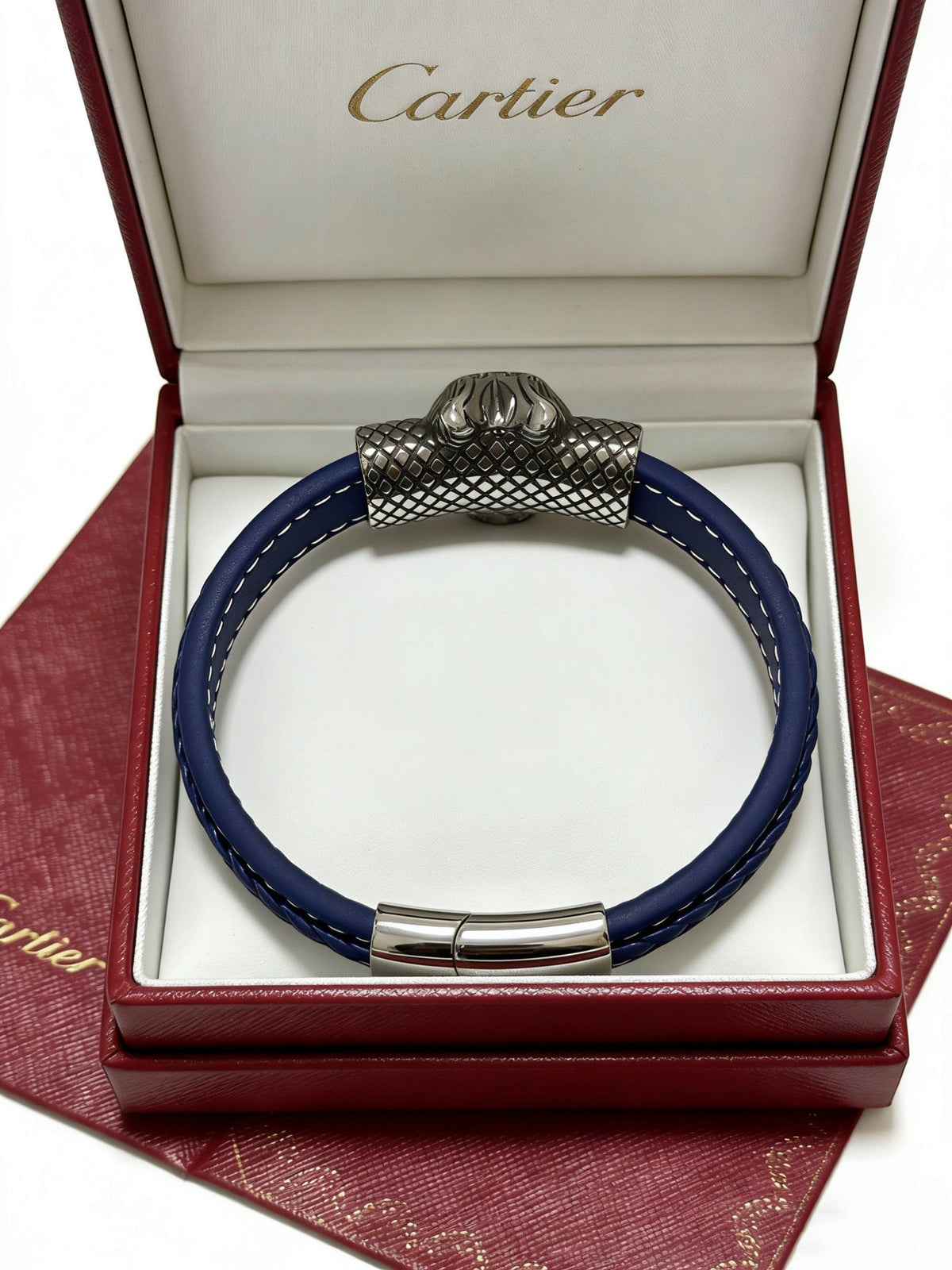 Martin Graham bracelet in polished metal-tone – front view