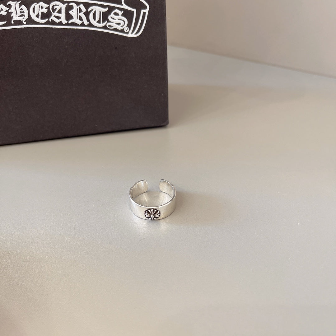Martin Graham ring in polished metal-tone – front product view