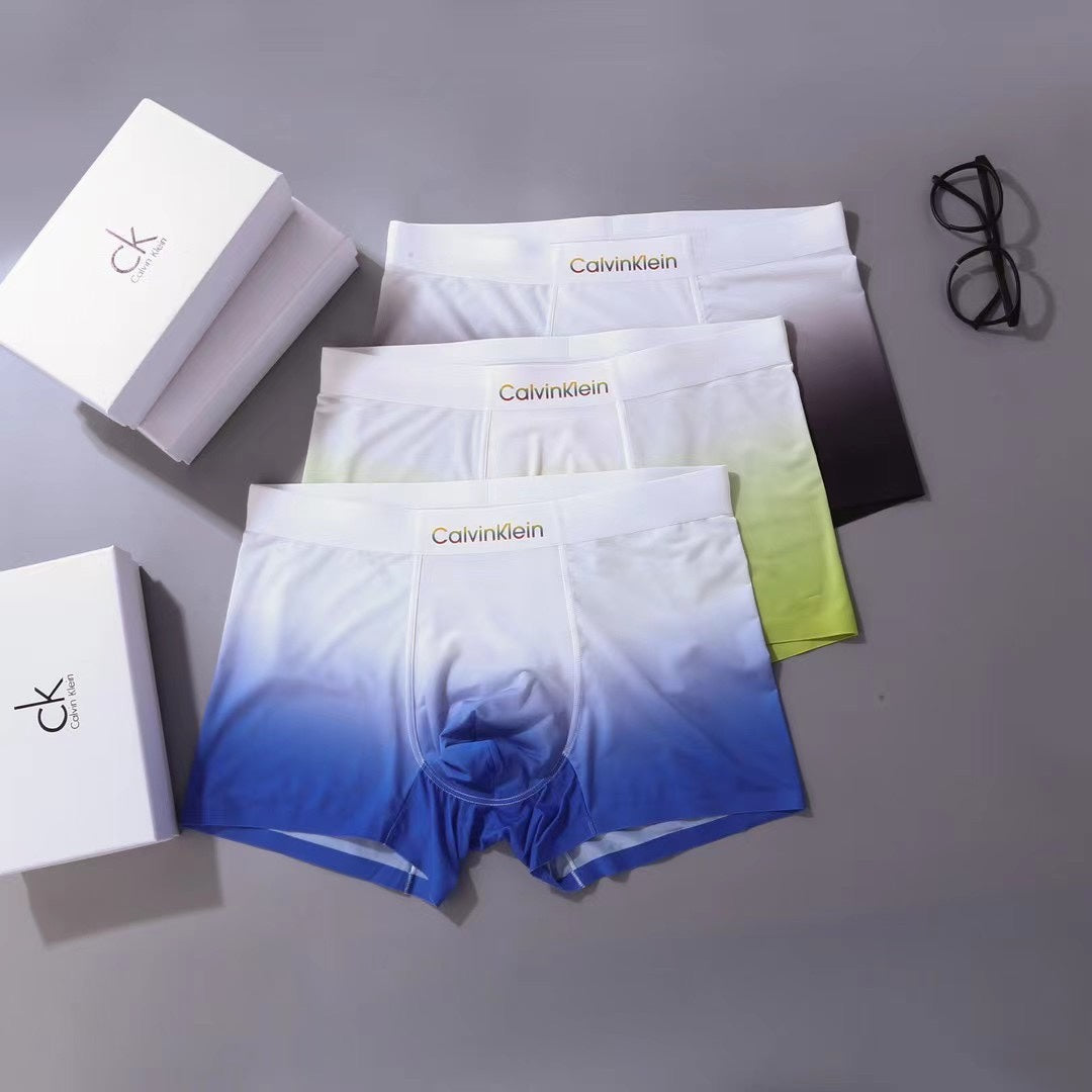 Calvin Klein Nylon Blend Men's Boxer Briefs - 3-Piece Box - Sizes L-XXXL