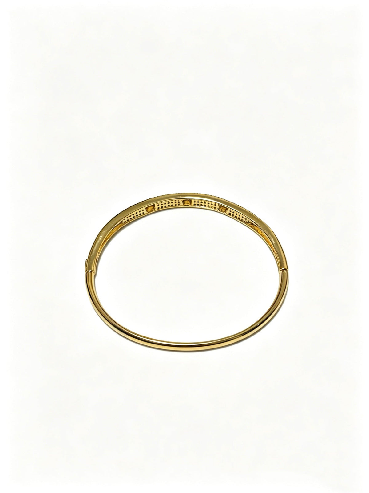 Martin Graham bracelet in polished metal-tone – front view