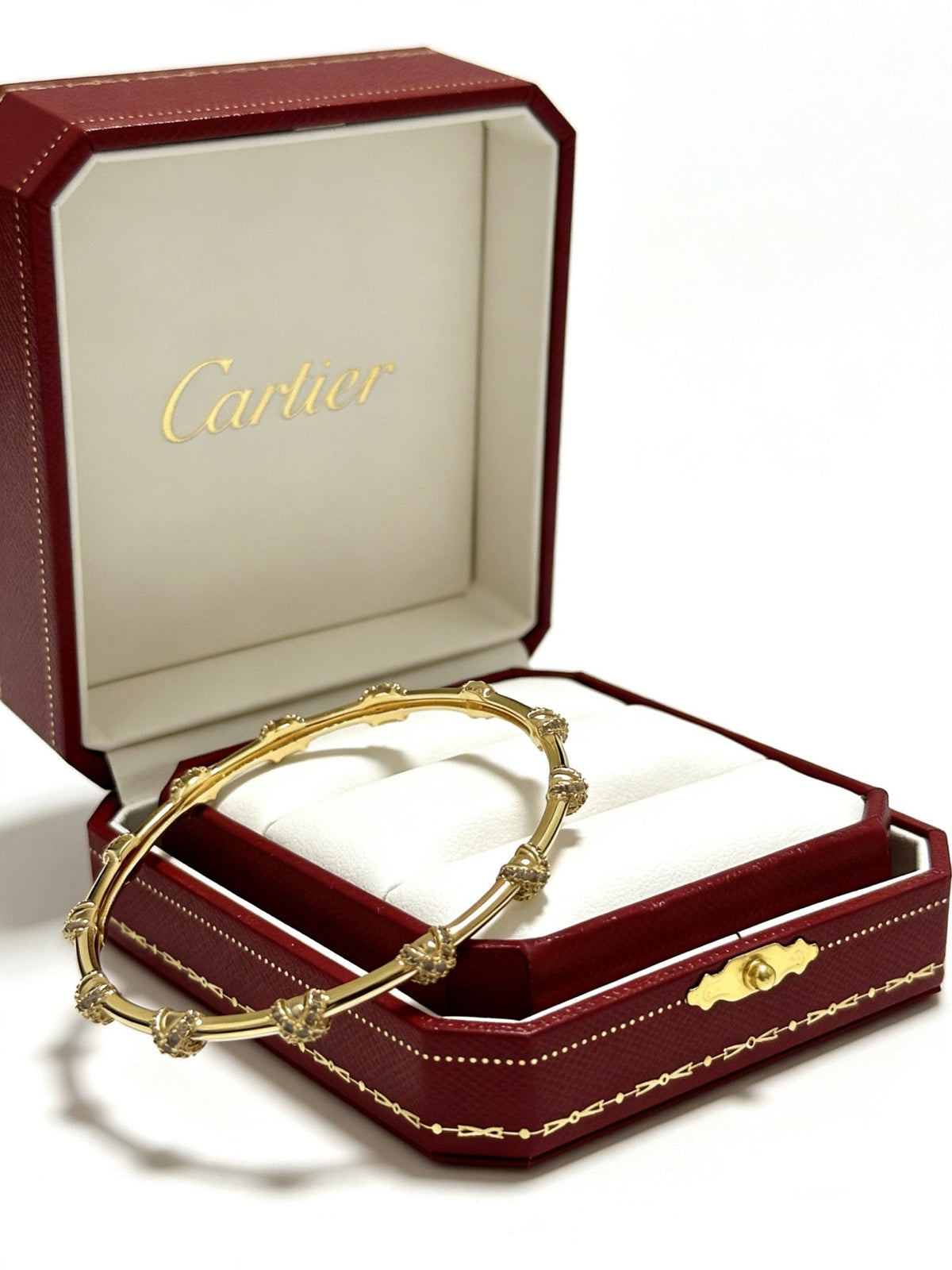 Martin Graham bracelet in polished metal-tone – front view
