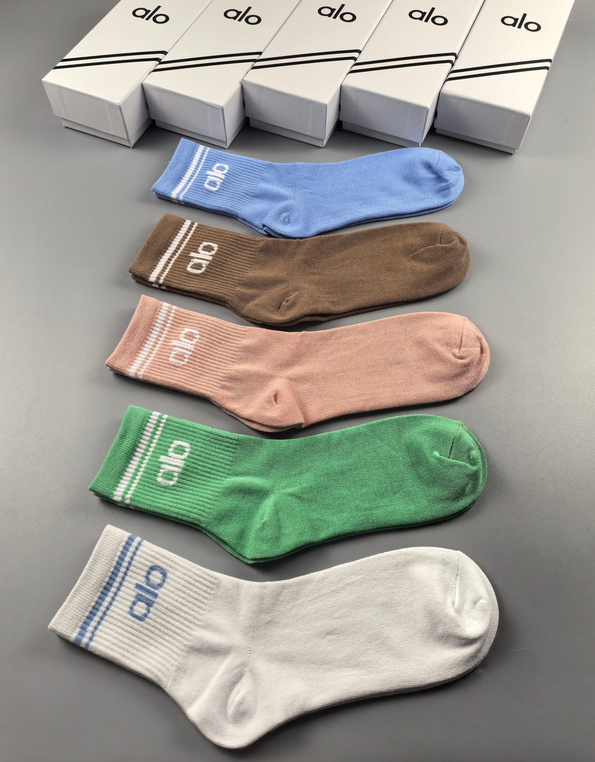 Alo Classic Ankle Socks - Assorted Set