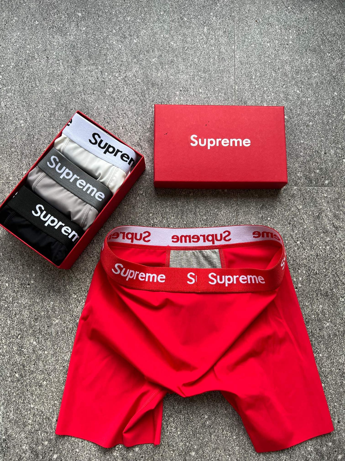 Supreme Classic Men's Boxer Briefs - 3-Piece Box