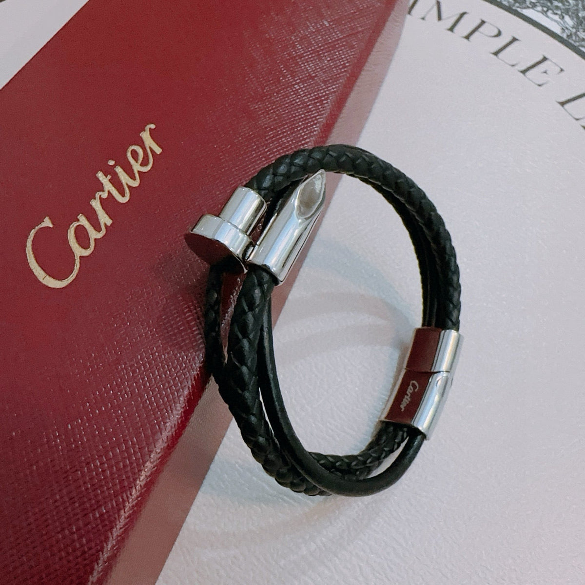 Martin Graham bracelet in polished metal-tone – front view
