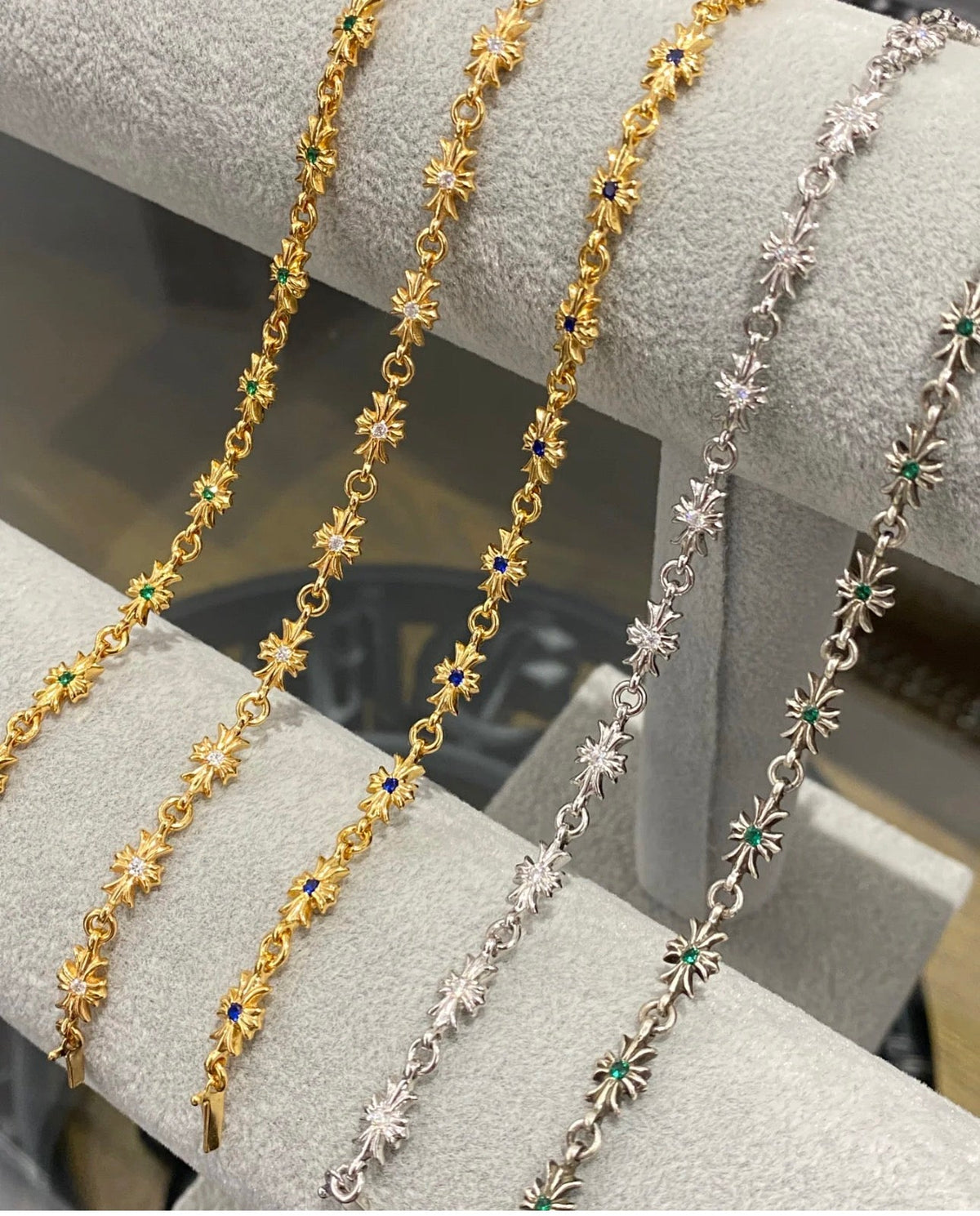 Martin Graham jewelry accessory in polished metal-tone – front product view