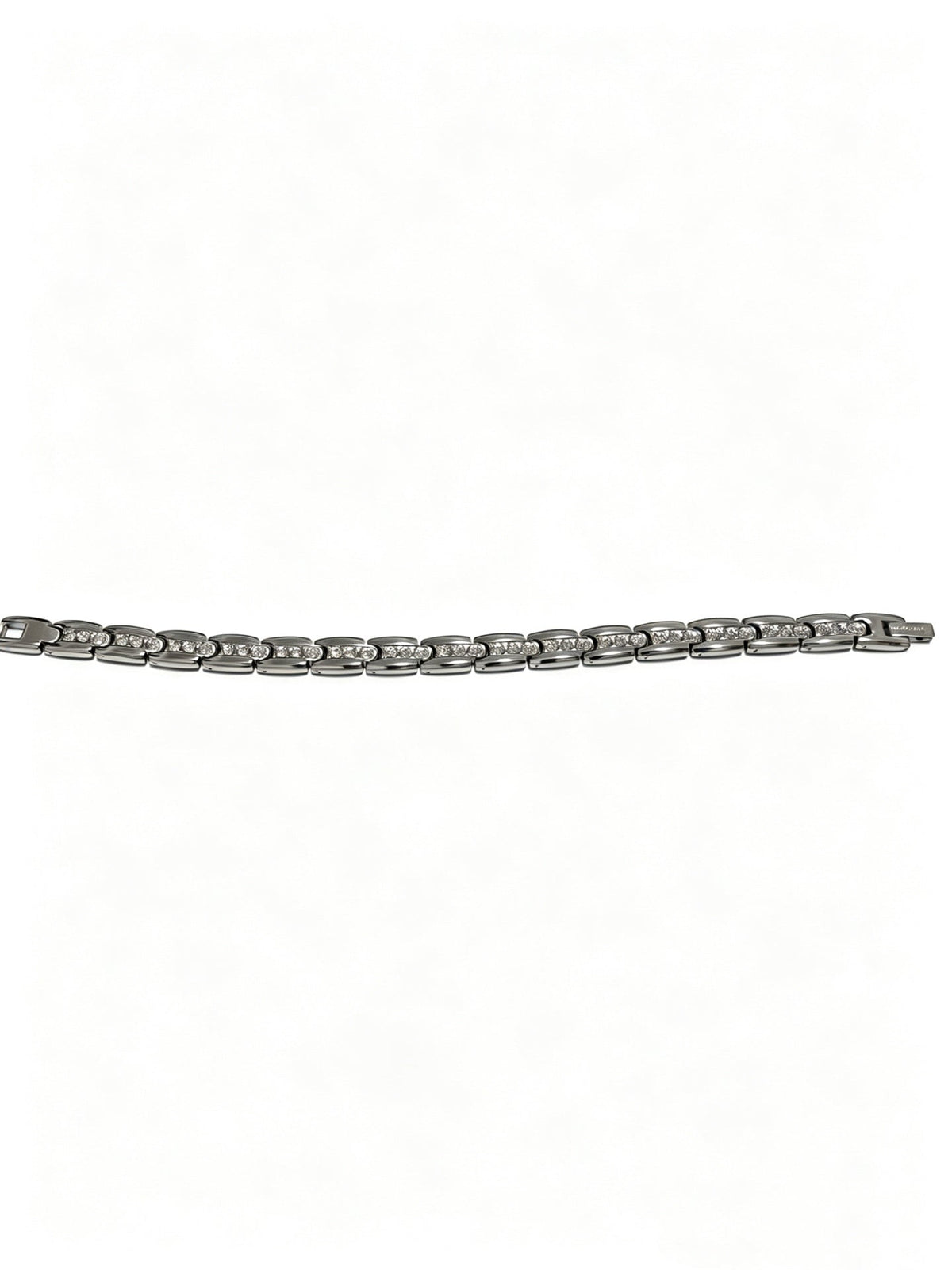 Martin Graham bracelet in polished metal-tone – front view