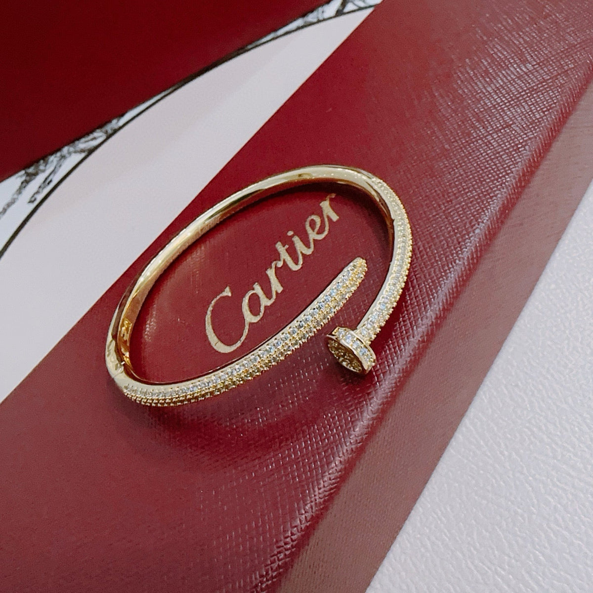 Martin Graham bracelet in polished metal-tone – front view