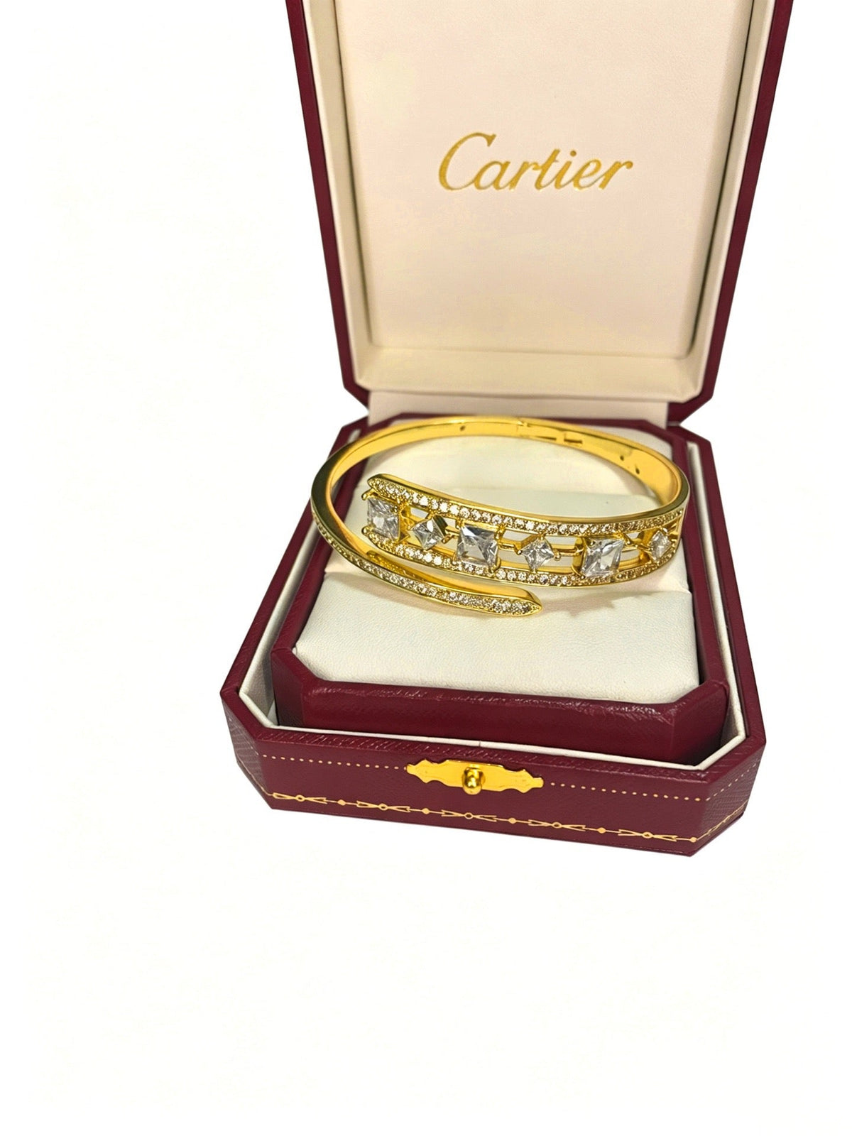 Martin Graham bracelet in polished metal-tone – front view