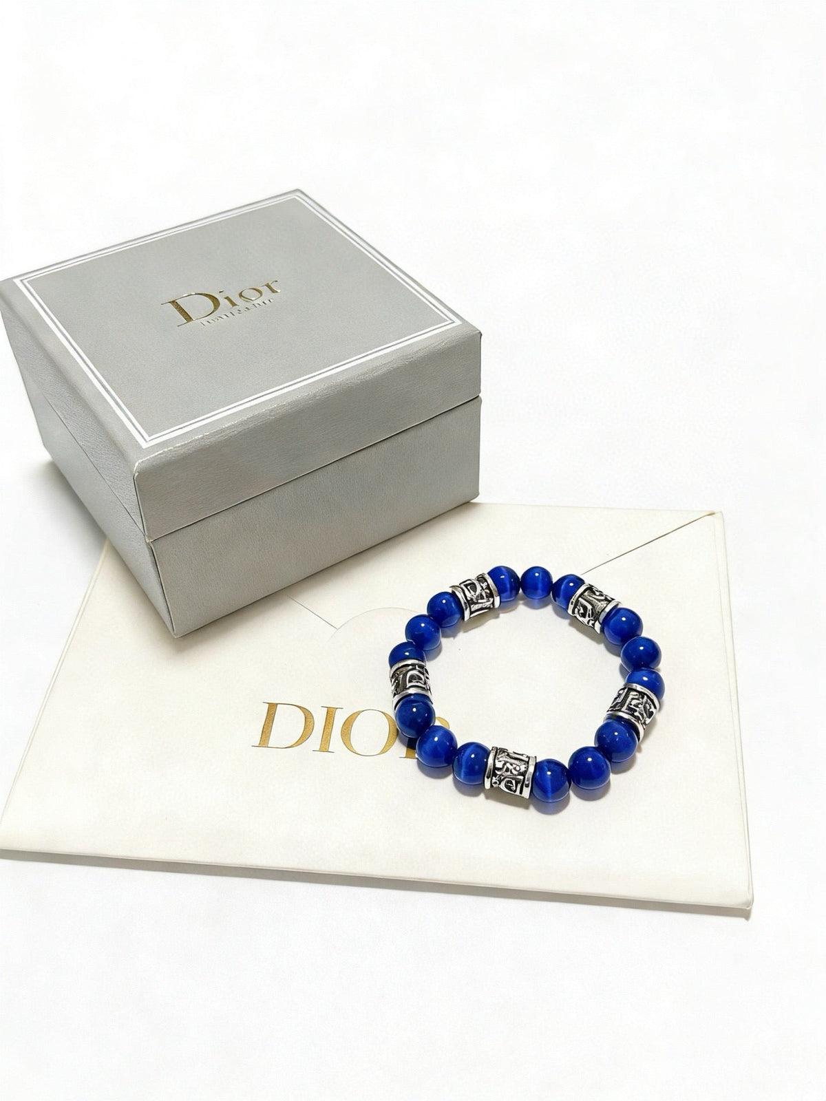 Martin Graham bracelet in polished metal-tone – front view