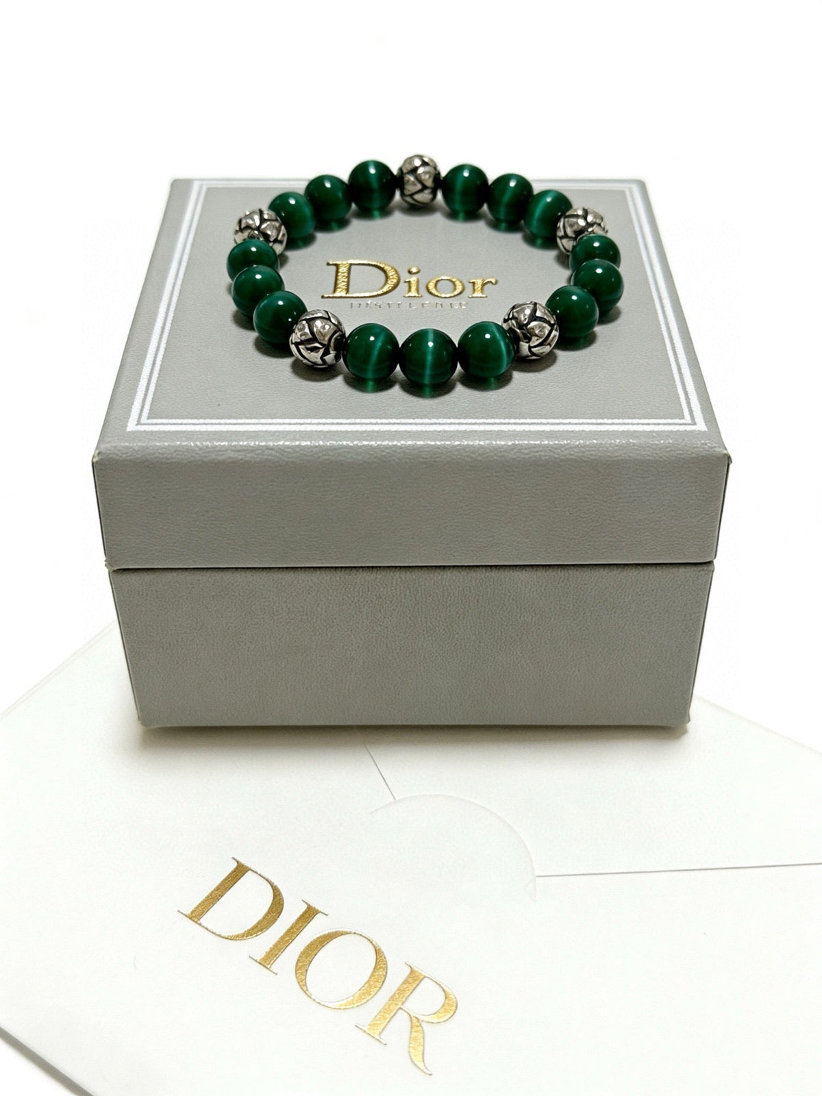 Martin Graham bracelet in polished metal-tone – front view