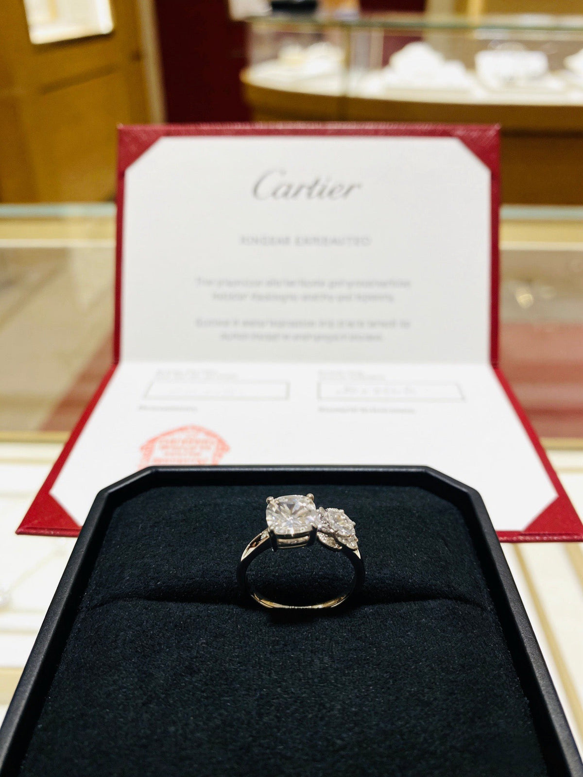 Martin Graham ring in polished metal-tone – front view