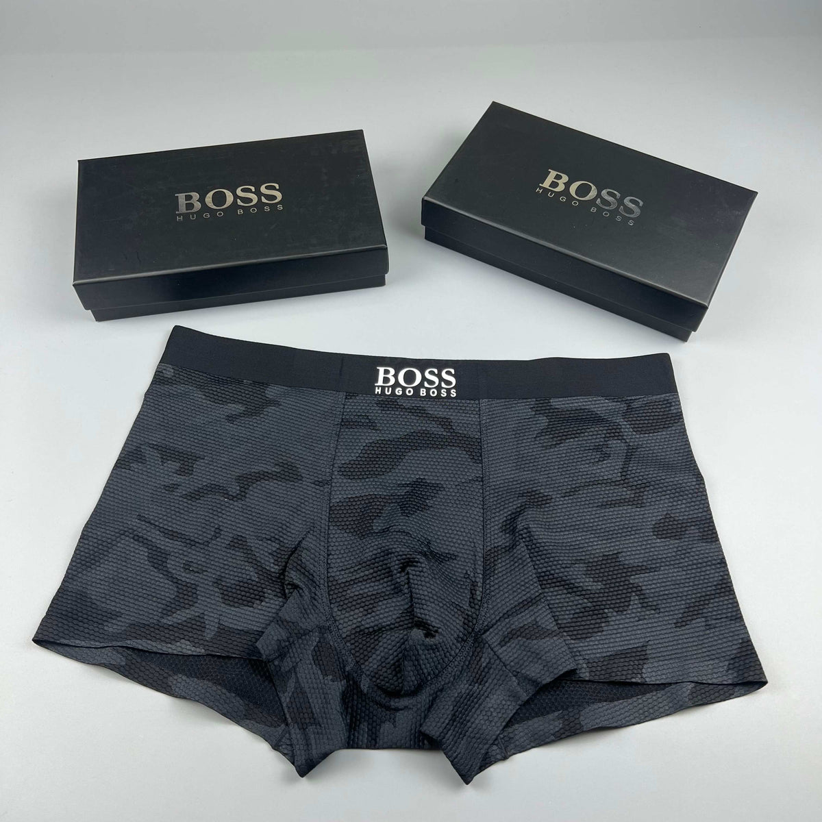 Boss 91/9 Modal-Spandex Breathable Men's Boxer Briefs – 3-Pack