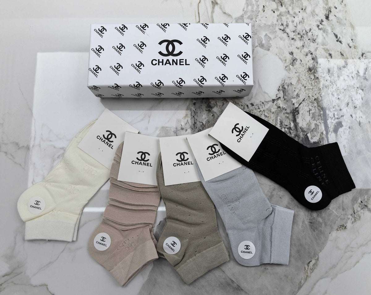 Chanel Modal Socks – 5-Pair Pack