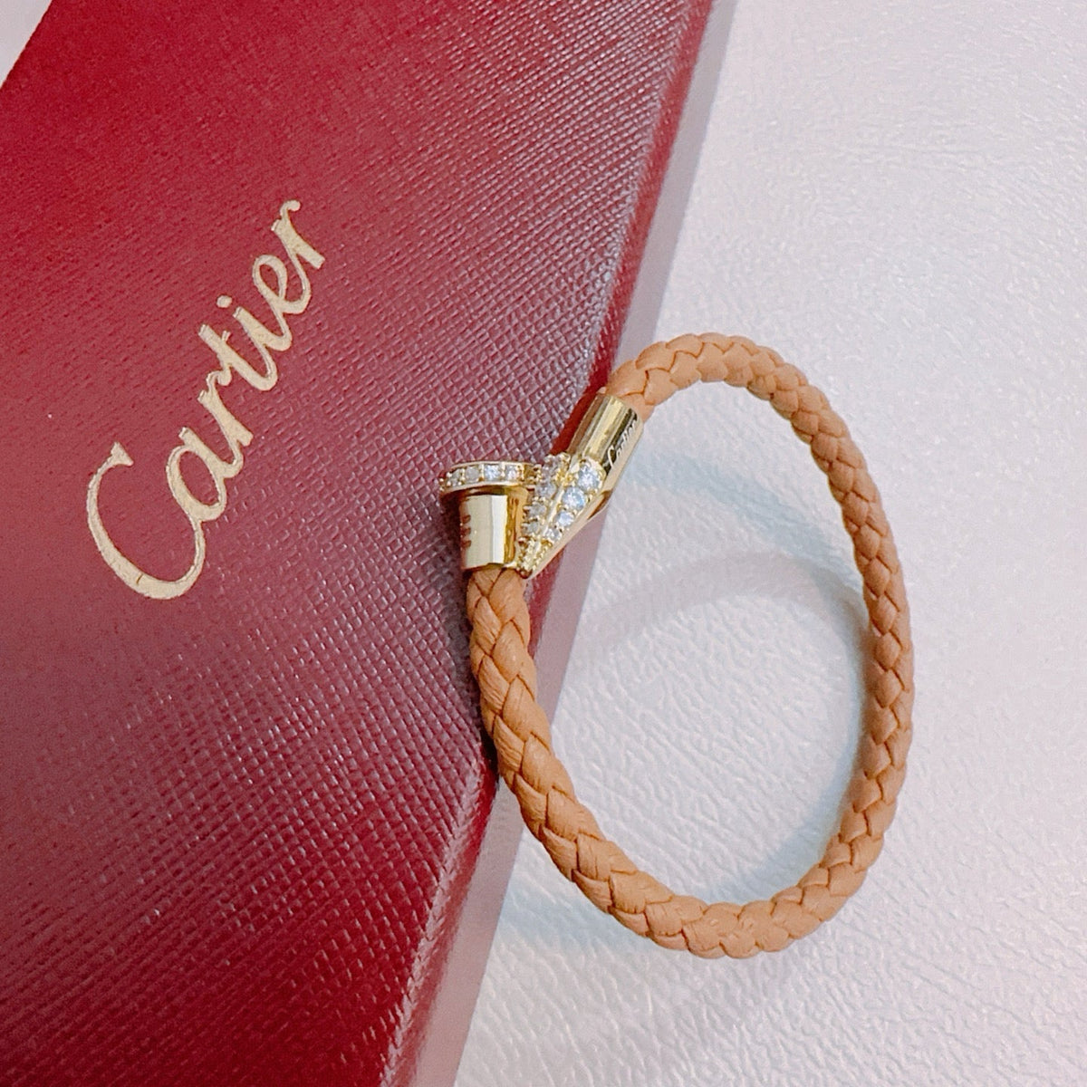 Martin Graham bracelet in polished metal-tone – front view