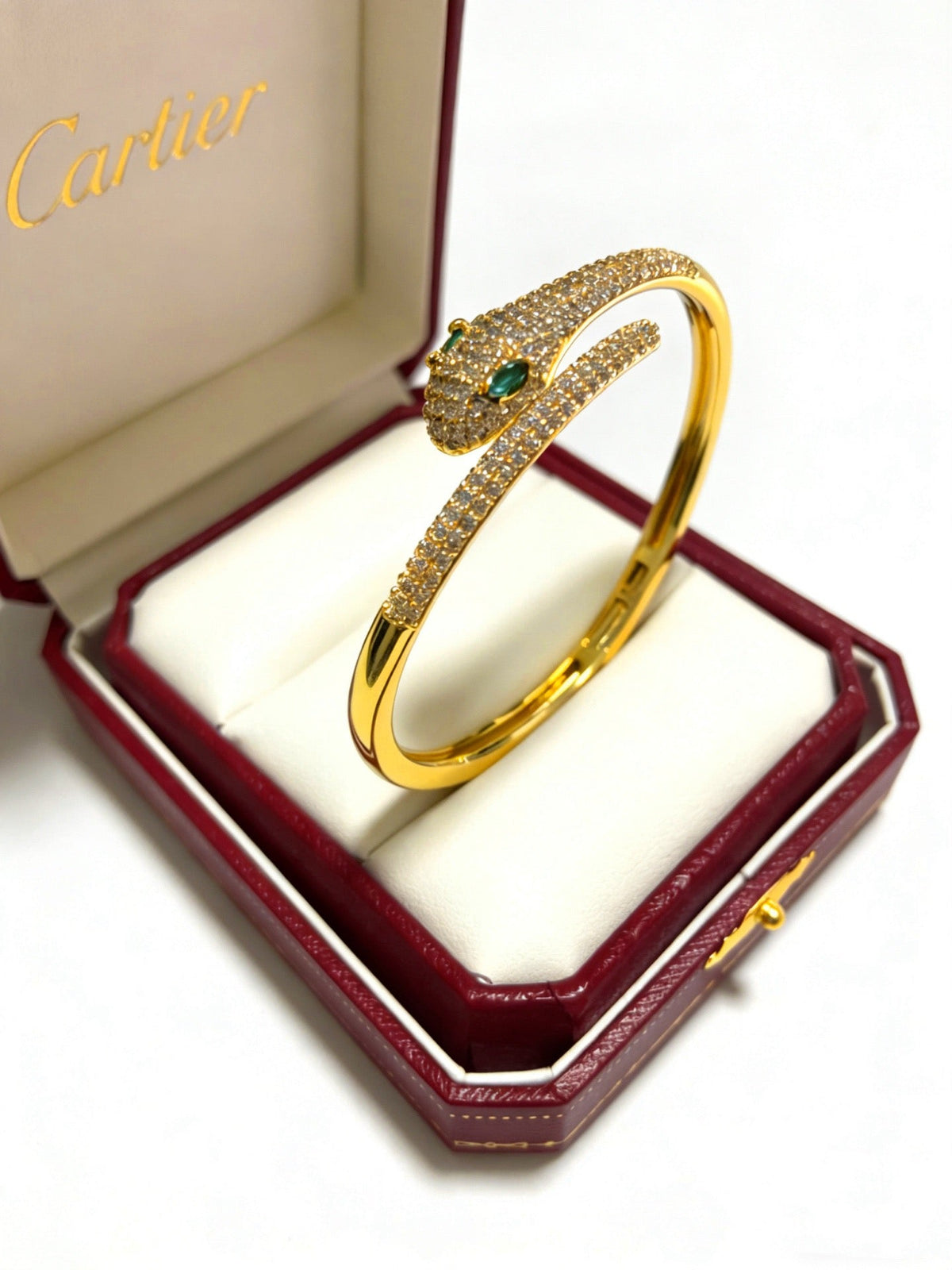 Martin Graham bracelet in polished metal-tone – front view
