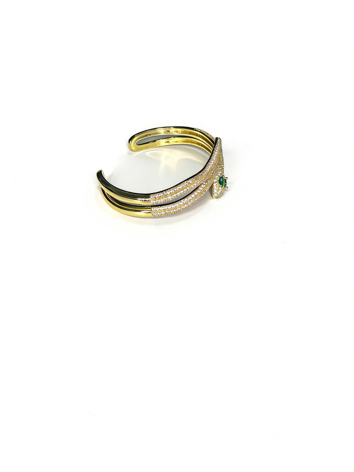 Martin Graham bracelet in polished metal-tone – front view