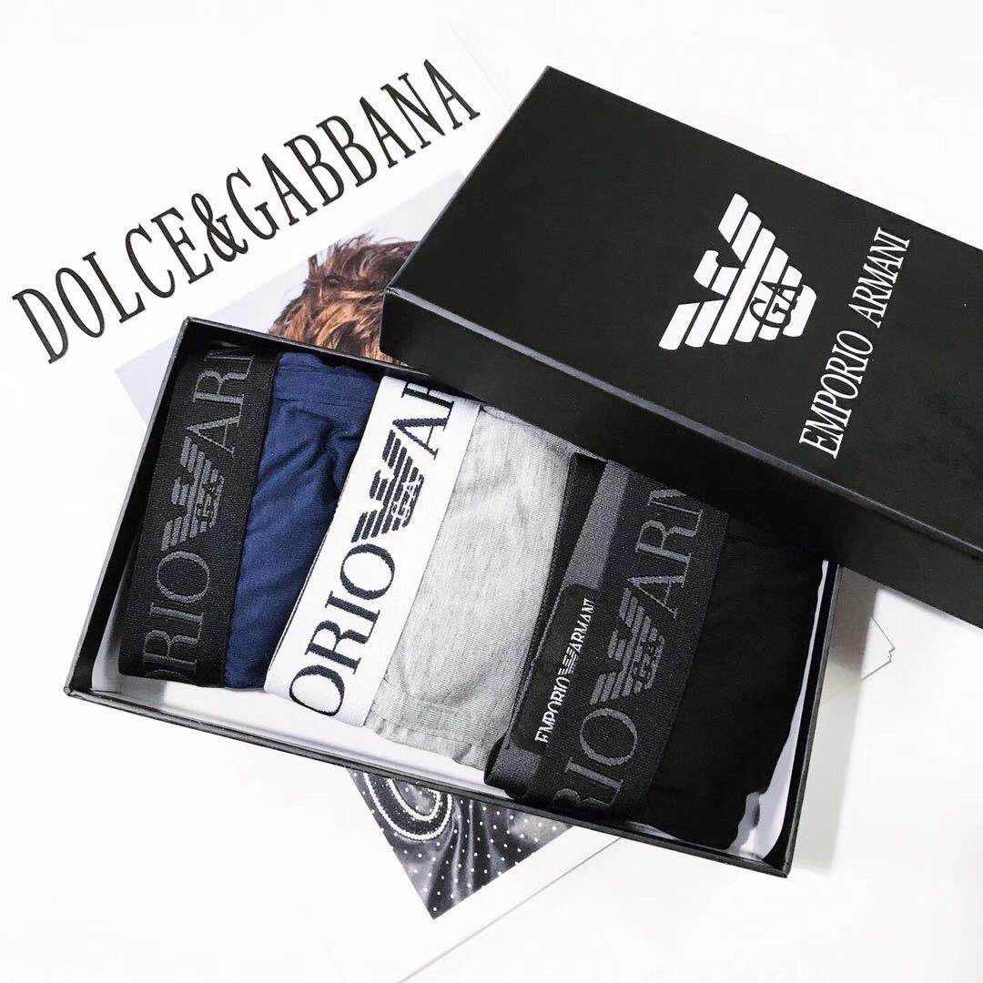 Emporio Armani Assorted Logo Boxer Briefs
