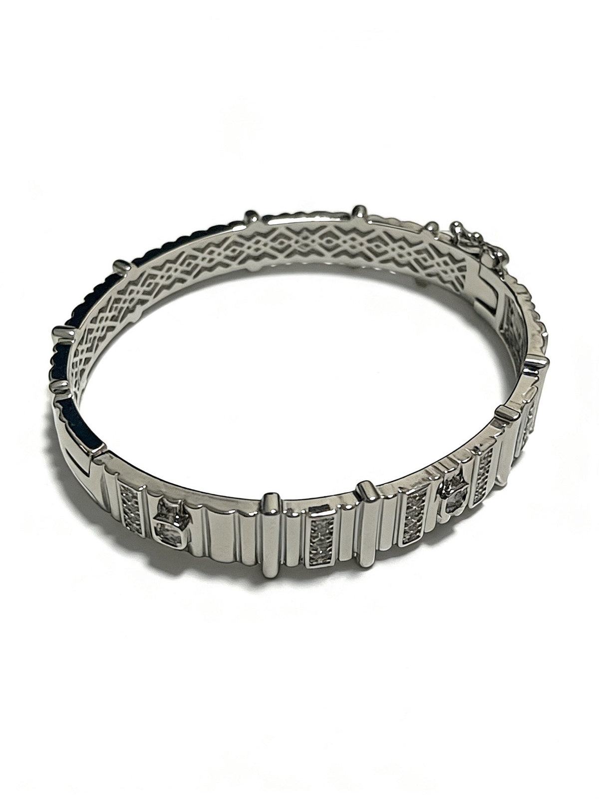 Martin Graham bracelet in polished metal-tone – front view