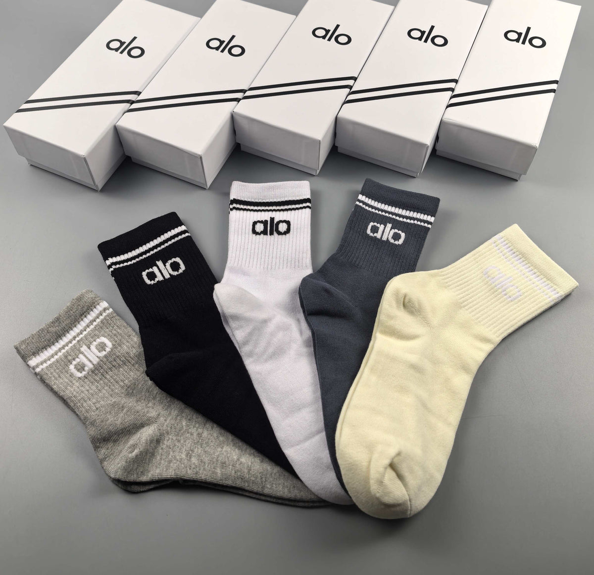 Alo Classic Ankle Socks - Assorted Set