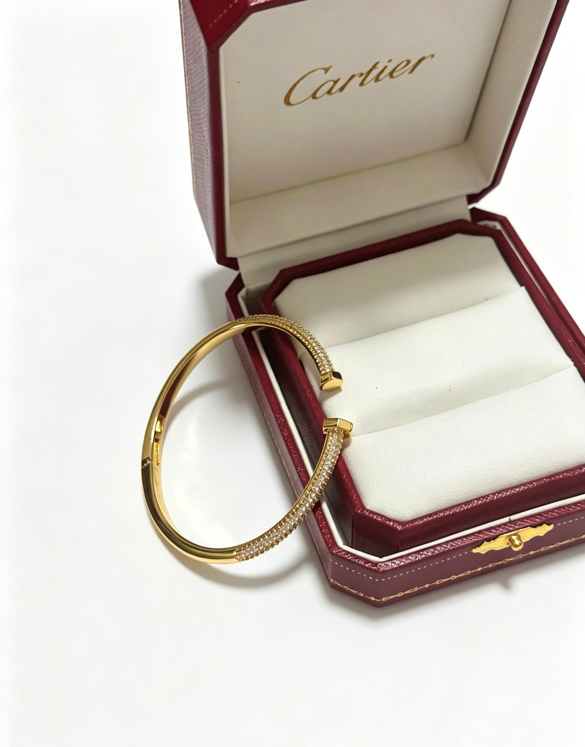 Martin Graham bracelet in polished metal-tone – front view