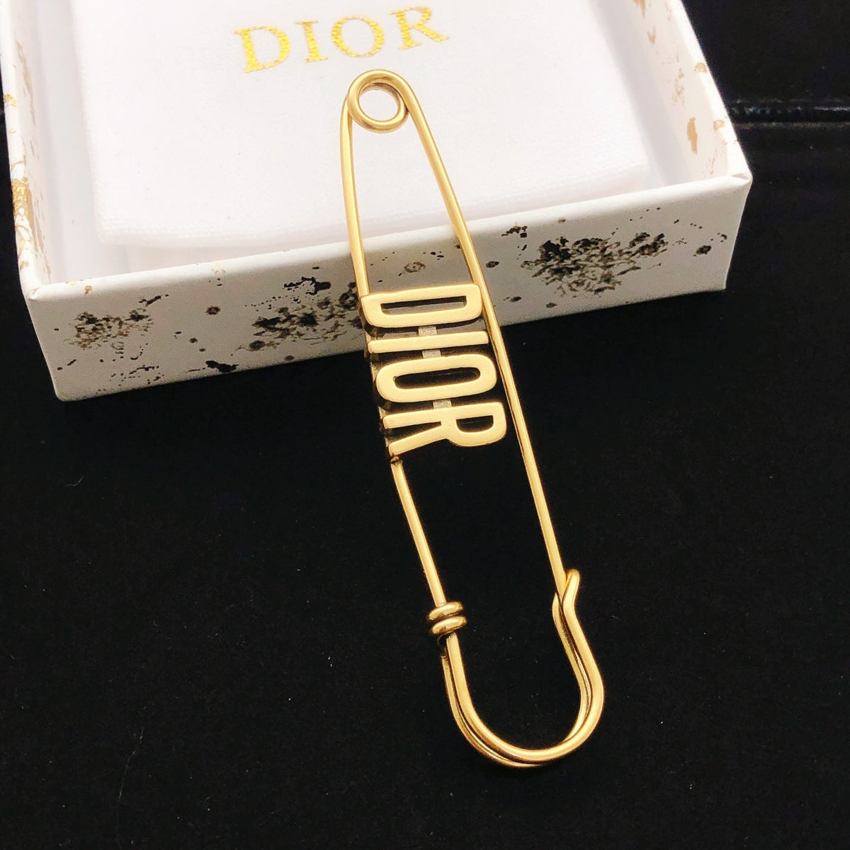 Martin Graham jewelry accessory in polished metal-tone – front view