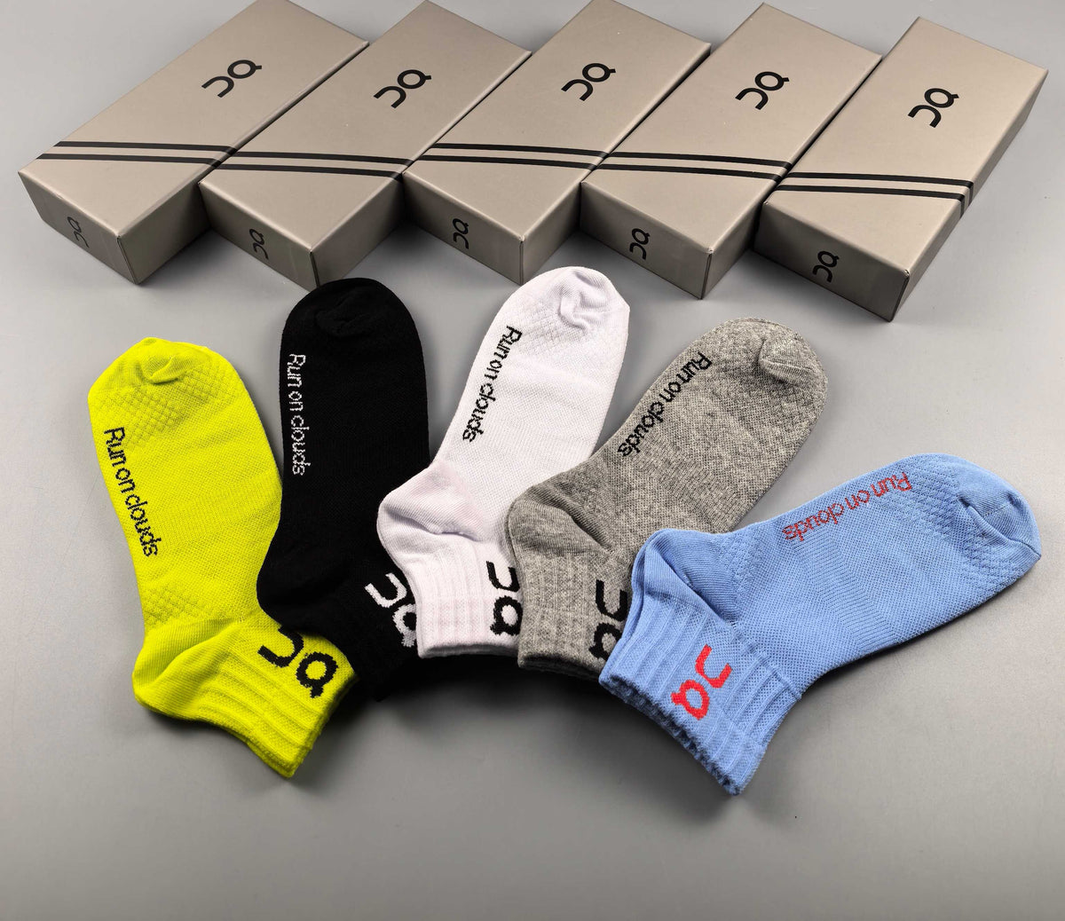 On Cotton Socks - 5-Pair Set