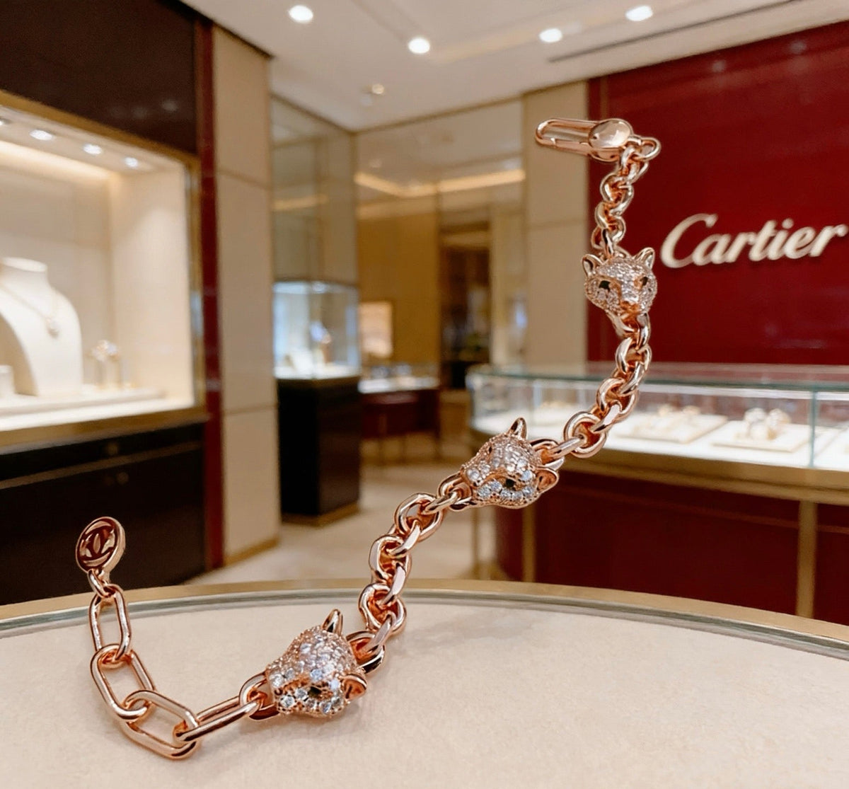Martin Graham bracelet in polished metal-tone – front view