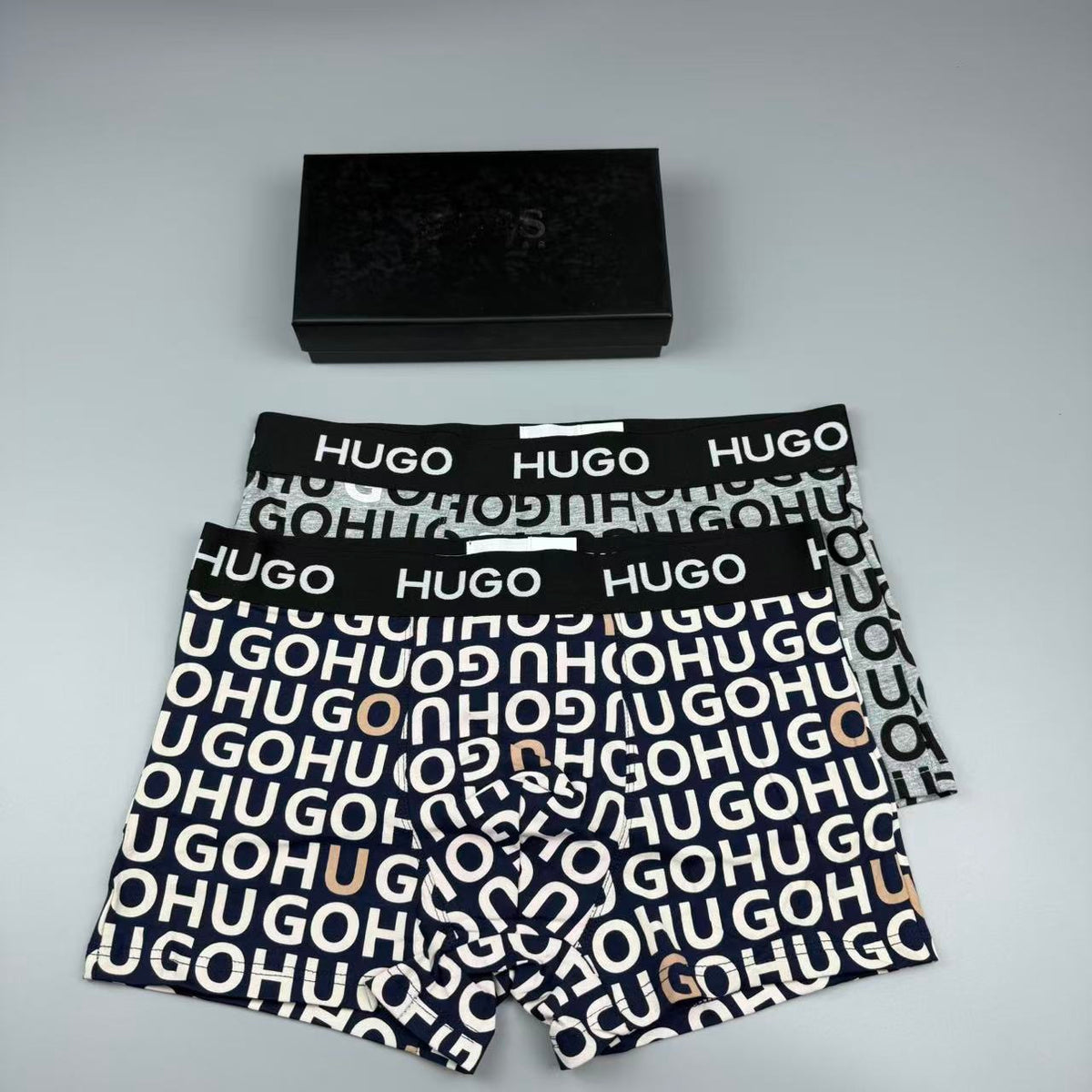 Boss Cotton Men's Boxer Briefs - 3-Piece Box