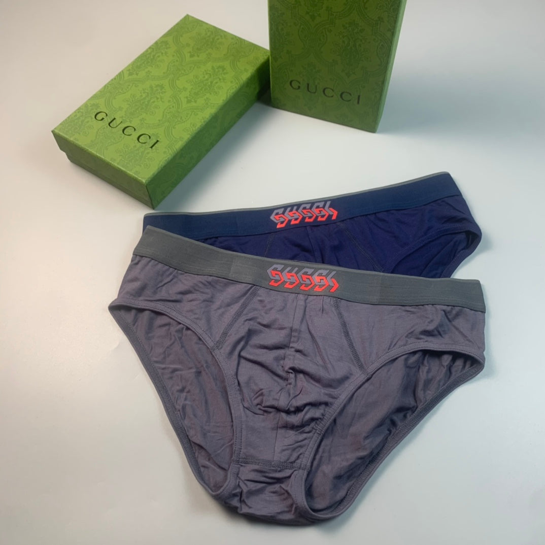 Gucci Embroidered Waistband Men's Briefs - Assorted Set