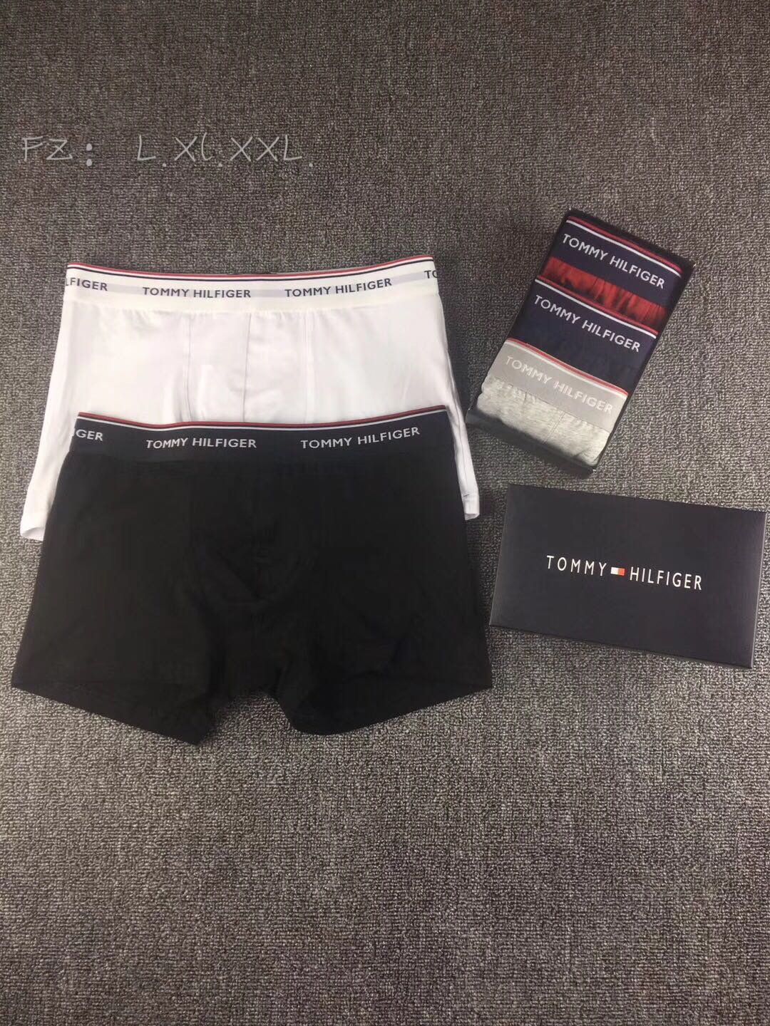 Tommy Hilfiger Classic Logo Boxer Briefs - Box of 3