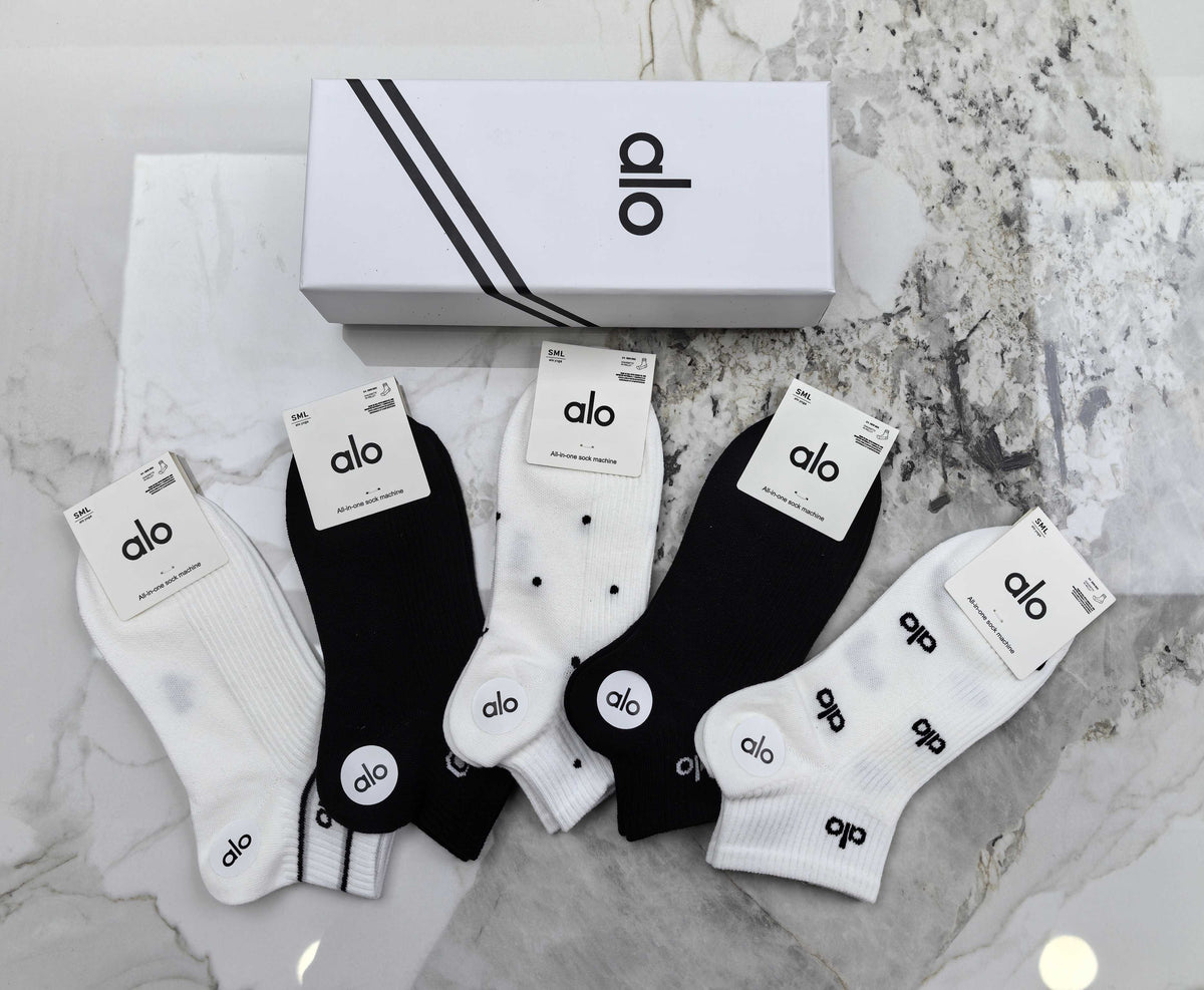 Unbranded Breathable Socks – 5-Pair Pack