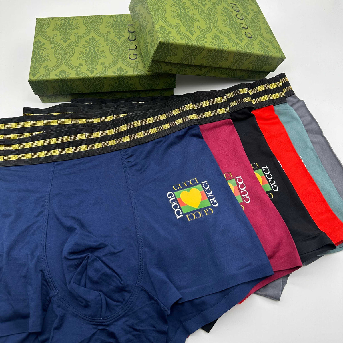 Gucci Men's Boxer Briefs - 3-Piece Box