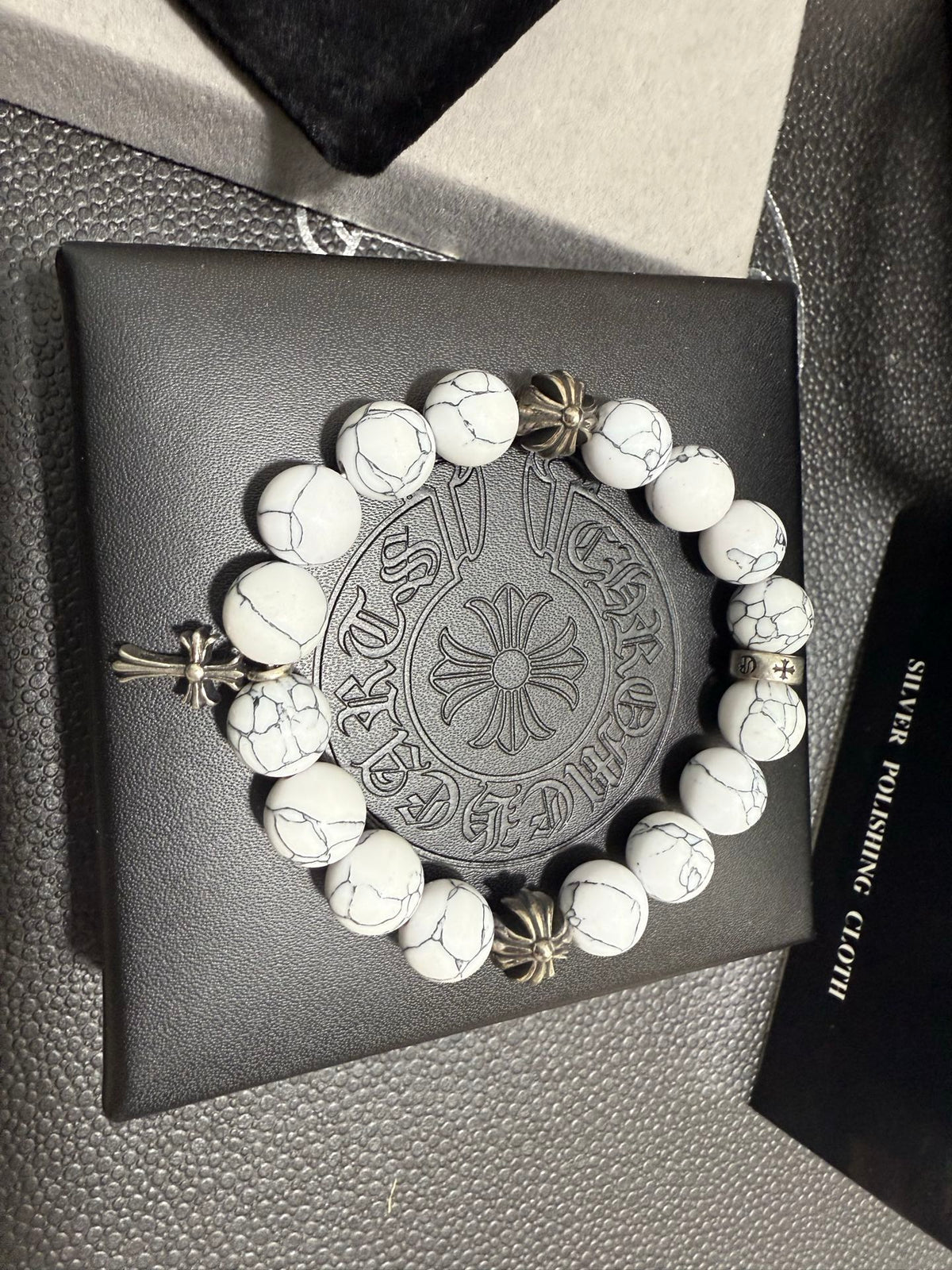 Martin Graham jewelry accessory in polished metal-tone – front product view