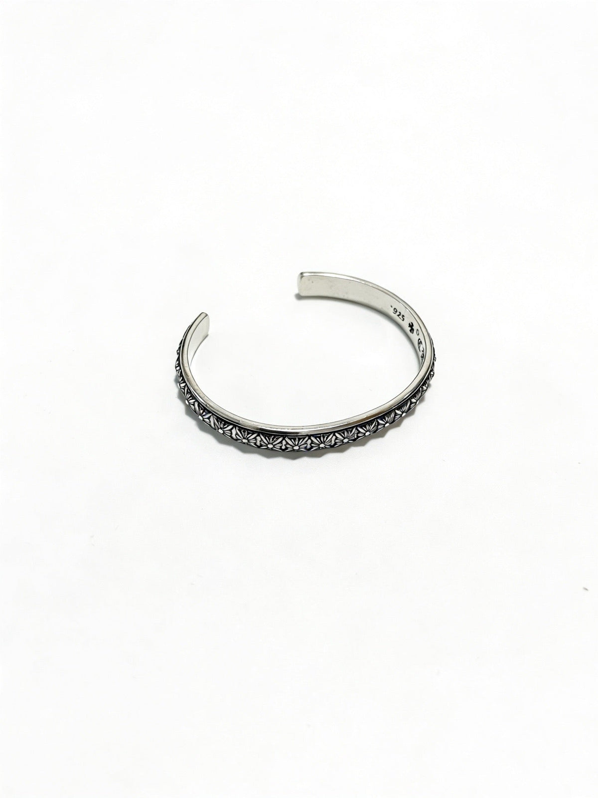 Martin Graham bracelet in polished metal-tone – front product view