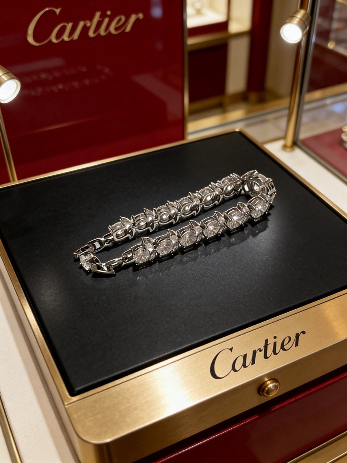 Martin Graham bracelet in polished metal-tone – front view