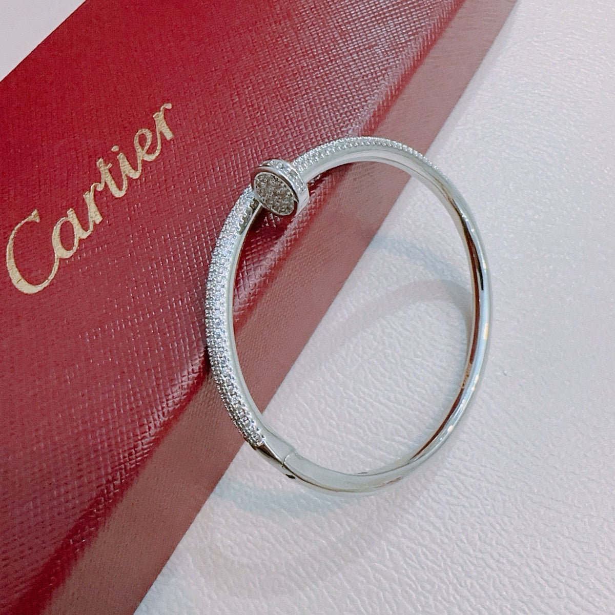 Martin Graham bracelet in polished metal-tone – front view