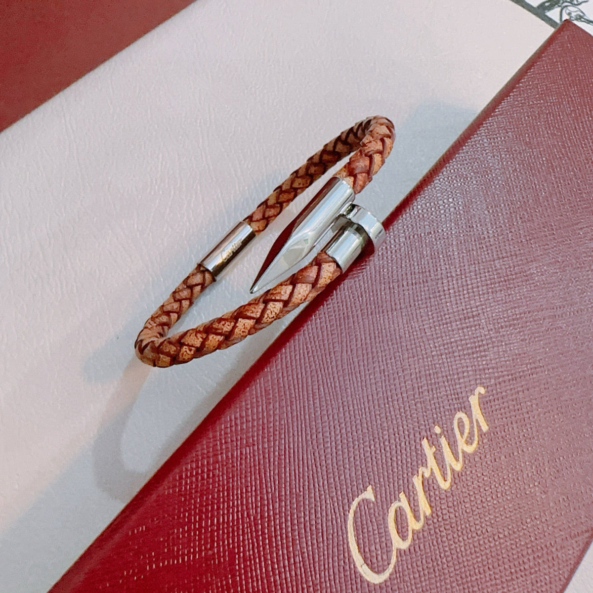 Martin Graham bracelet in polished metal-tone – front view