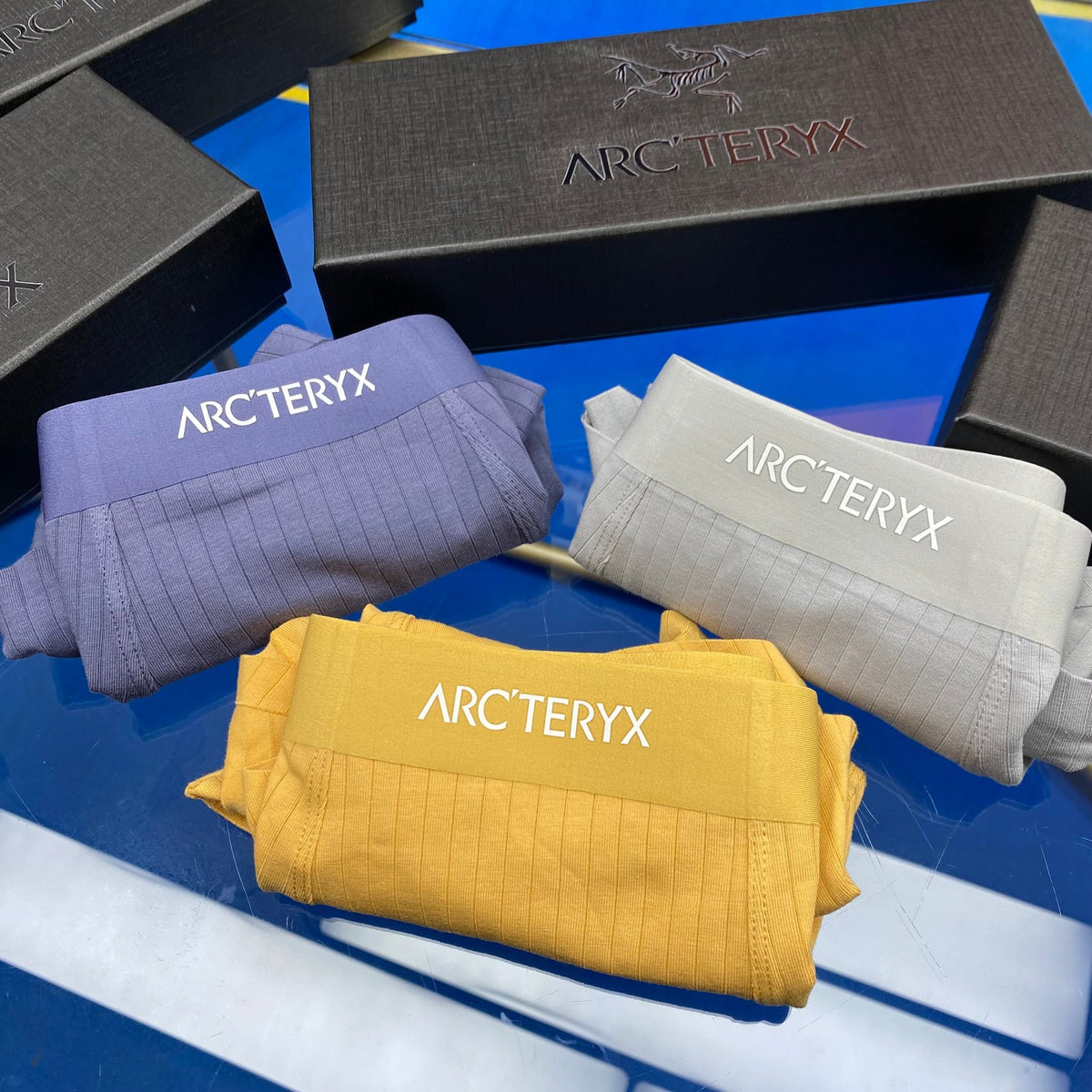 Arc'teryx Cotton Men's Boxer Briefs - 3-Piece Box