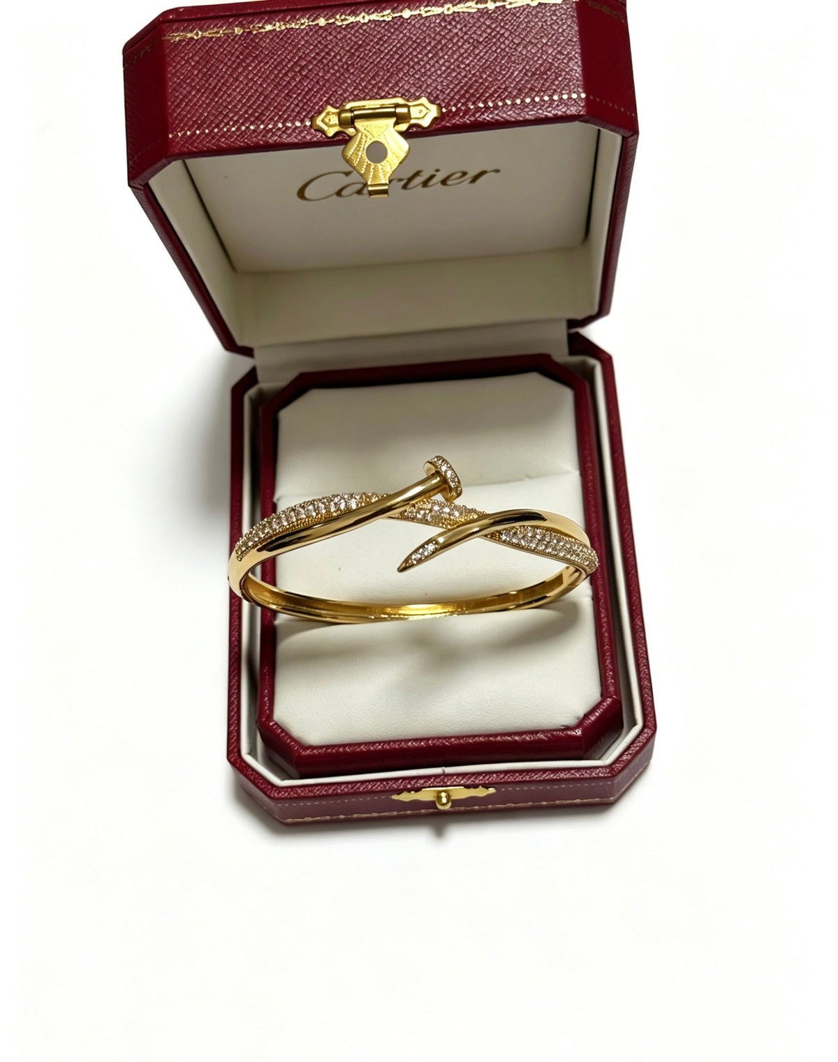 Martin Graham bracelet in polished metal-tone – front view