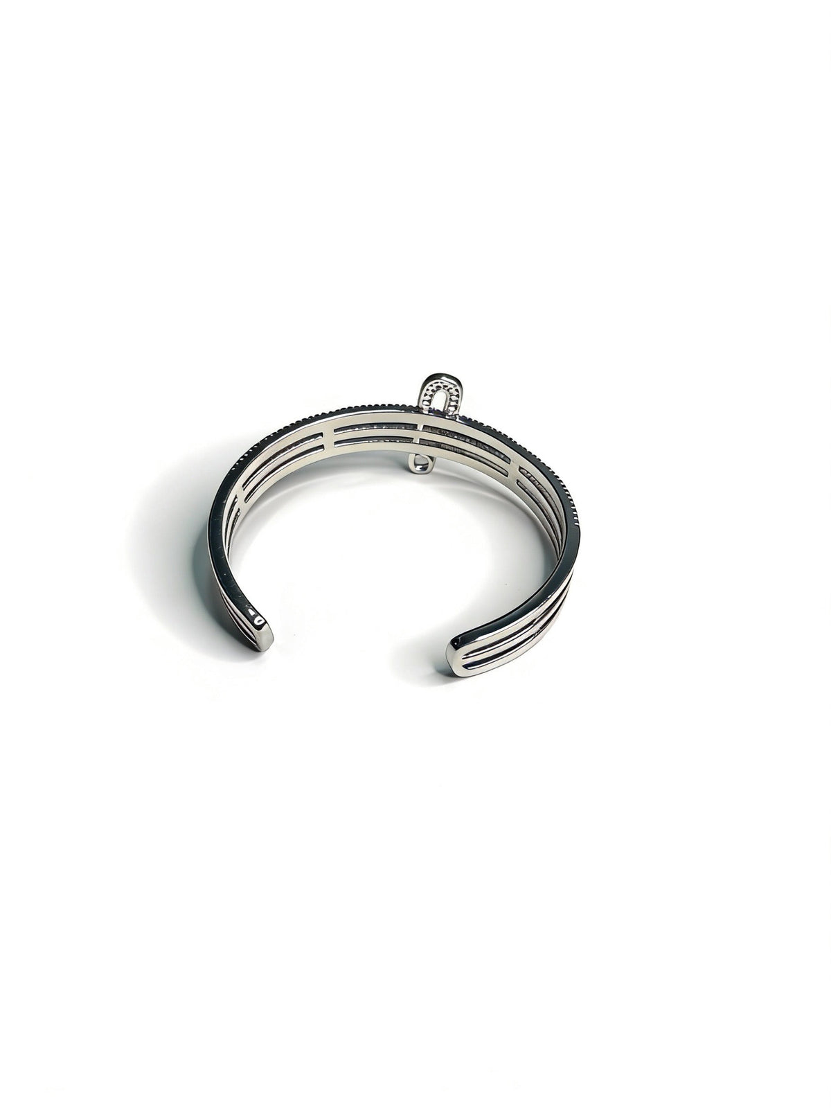 Martin Graham bracelet in polished metal-tone – front view