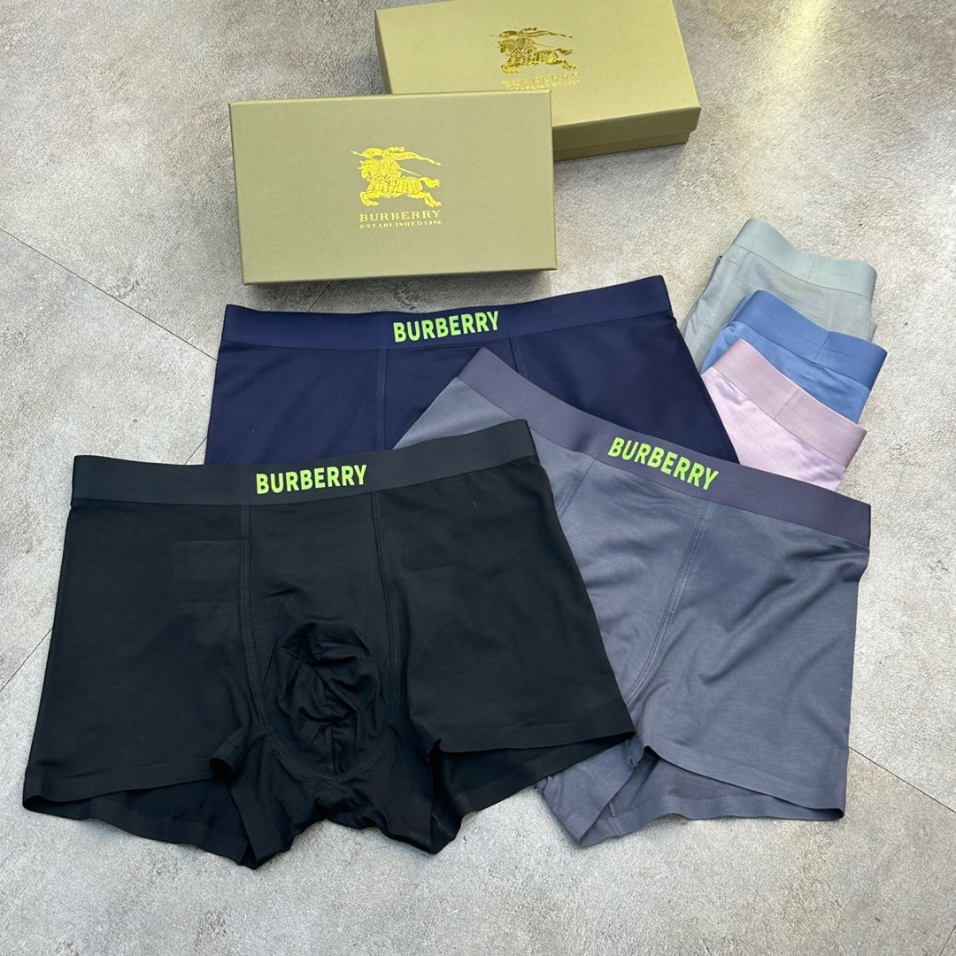 Burberry Modal Men's Boxer Briefs - 3-Piece Box - Sizes L-XXXL