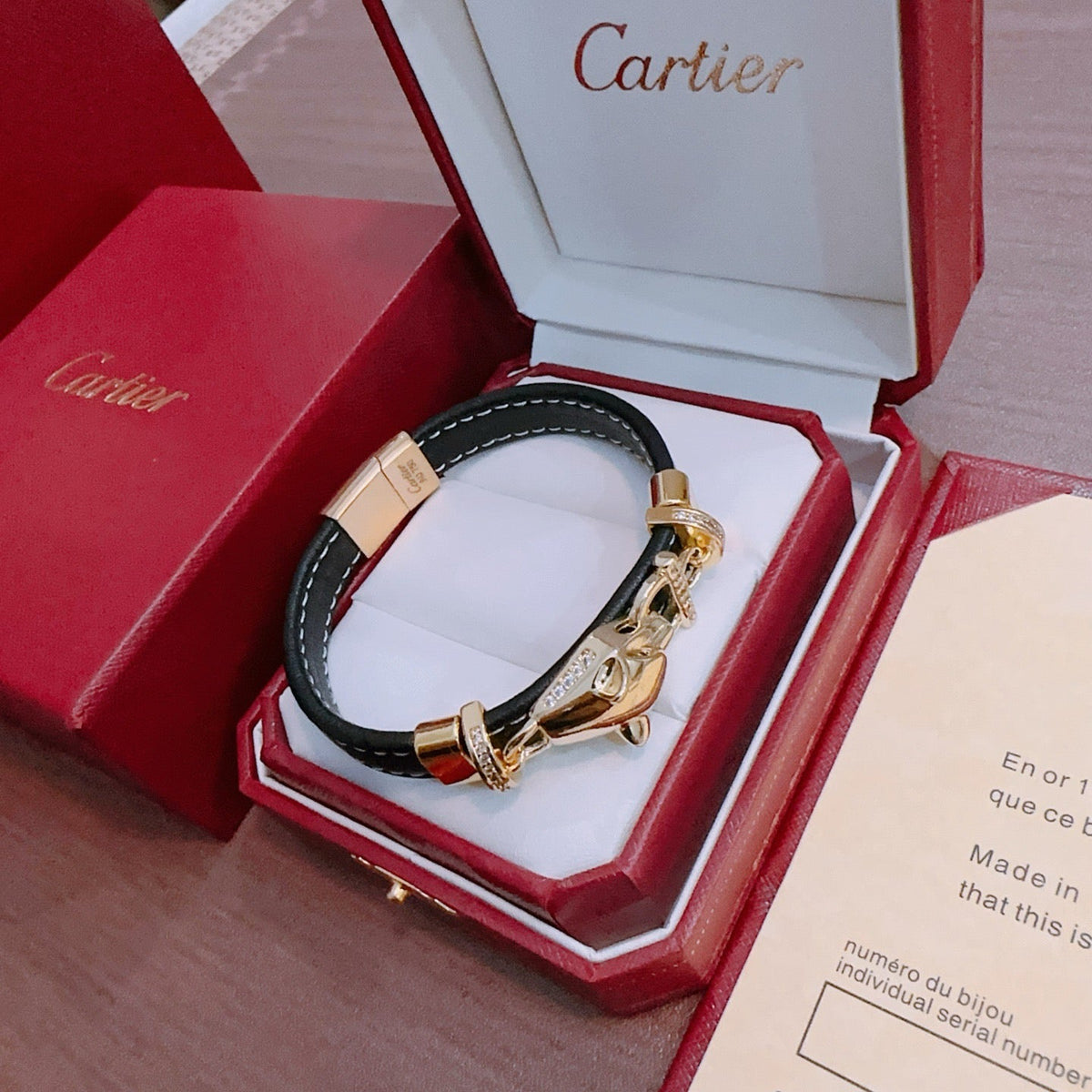 Martin Graham bracelet in polished metal-tone – front view