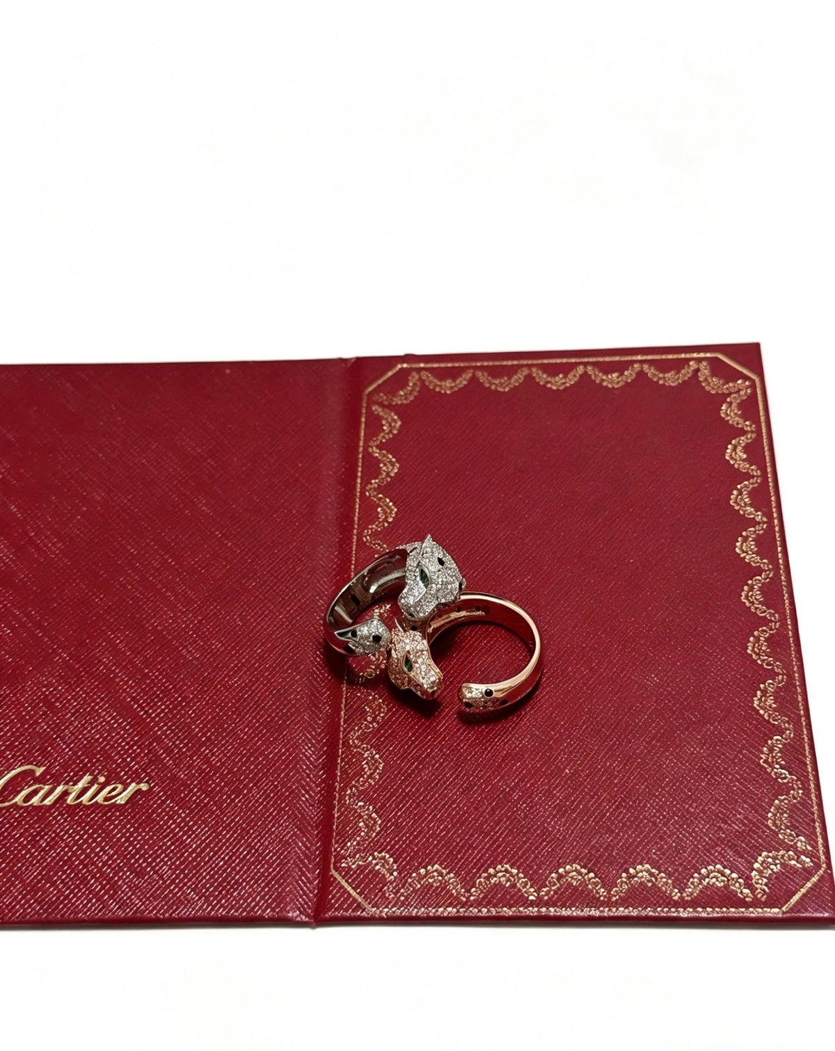 Martin Graham ring in polished metal-tone – front view