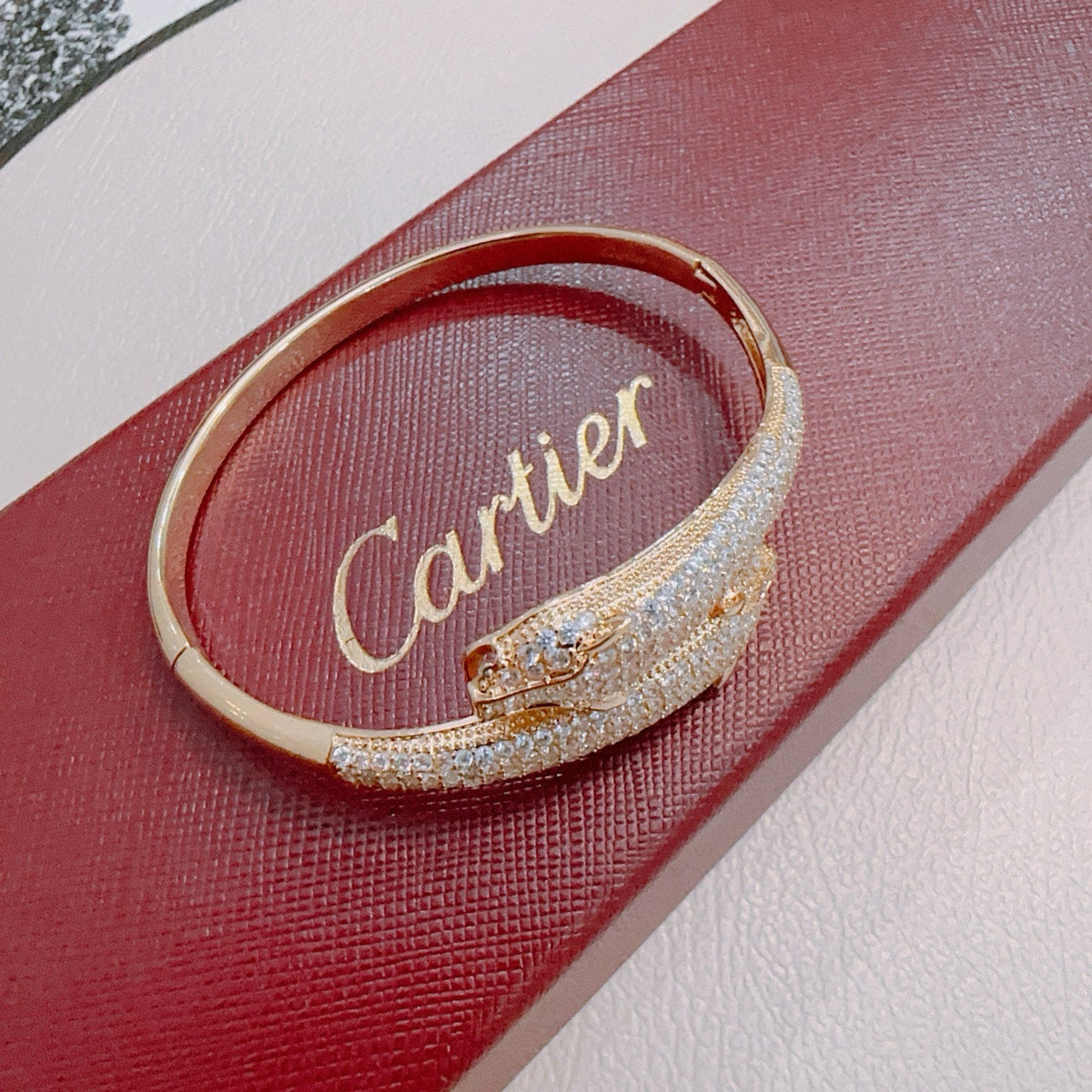 Martin Graham bracelet in polished metal-tone – front view