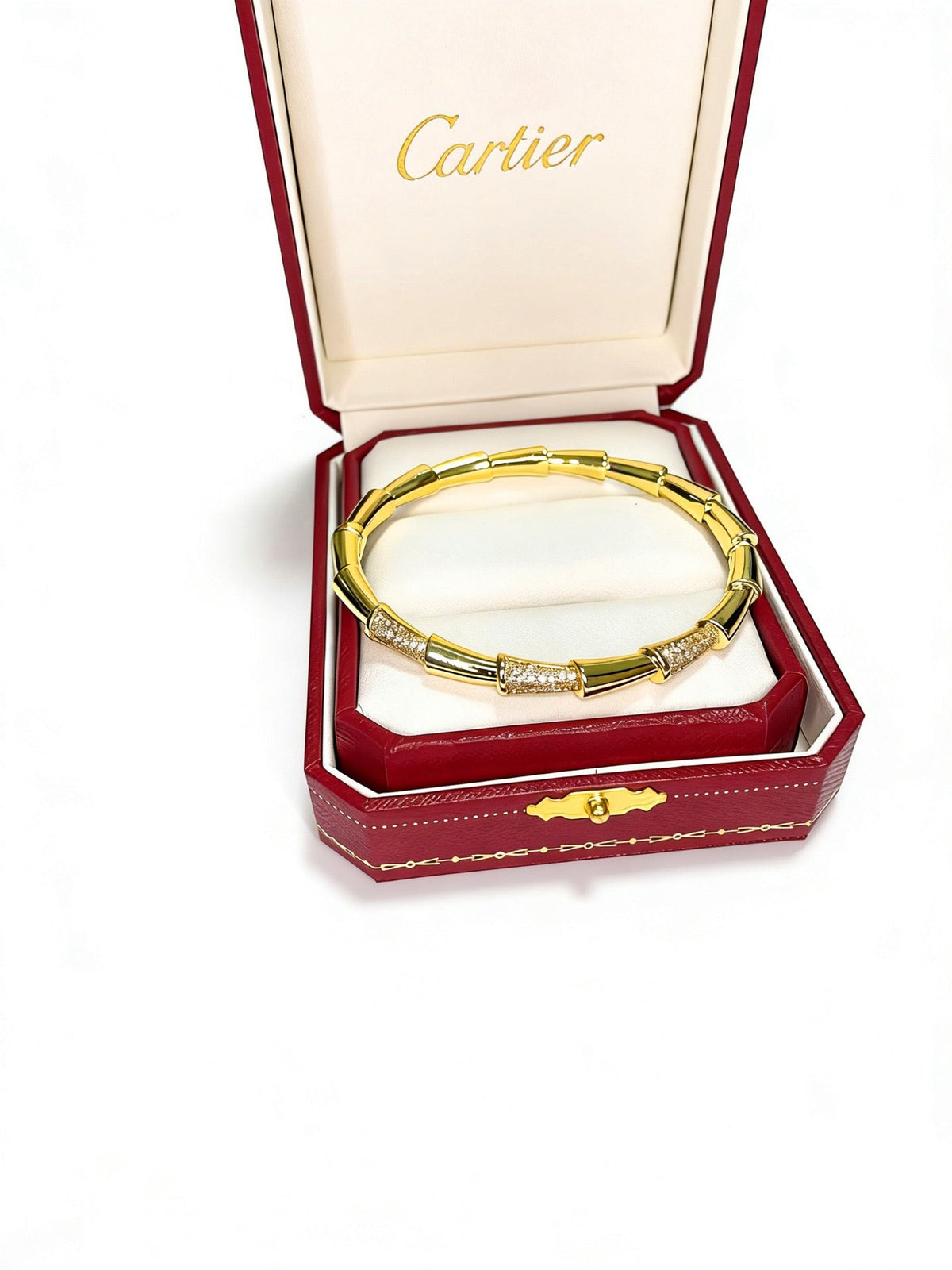 Martin Graham bracelet in polished metal-tone – front view