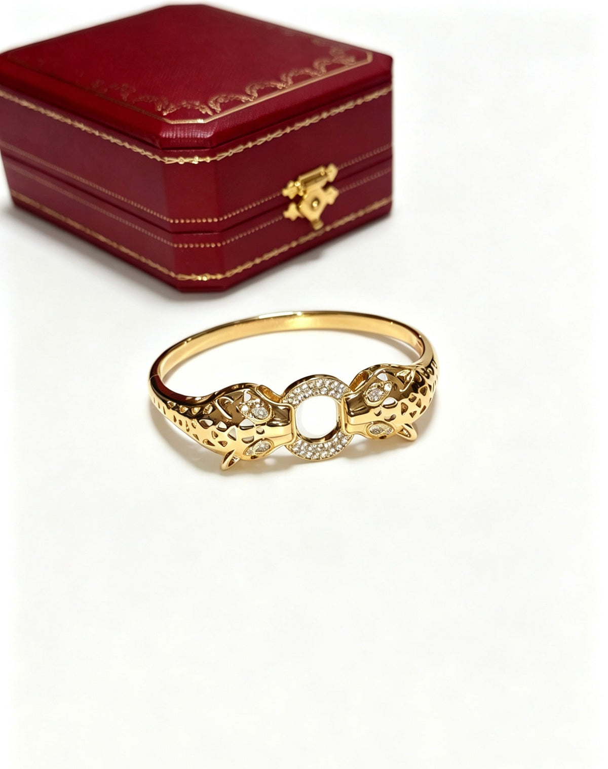 Martin Graham bracelet in polished metal-tone – front view
