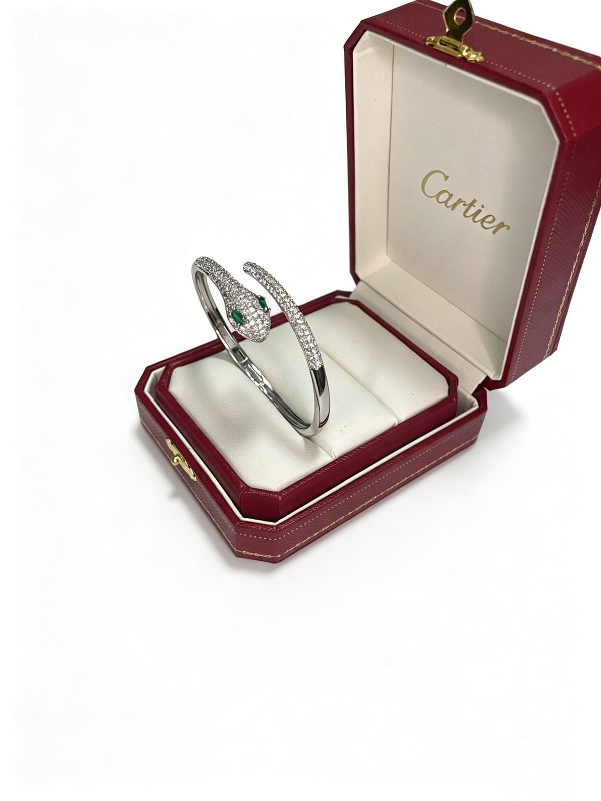 Martin Graham bracelet in polished metal-tone – front view