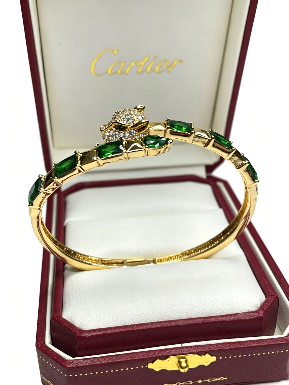 Martin Graham bracelet in polished metal-tone – front view