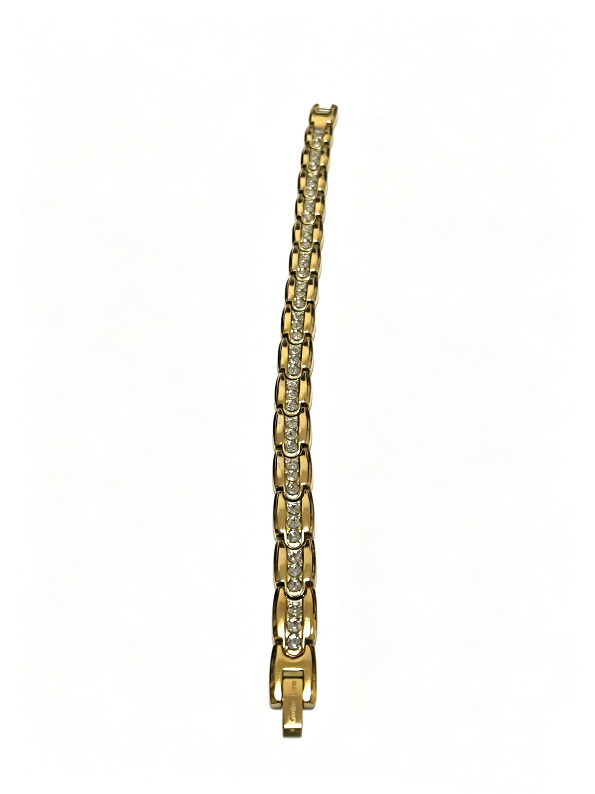 Martin Graham bracelet in polished metal-tone – front view